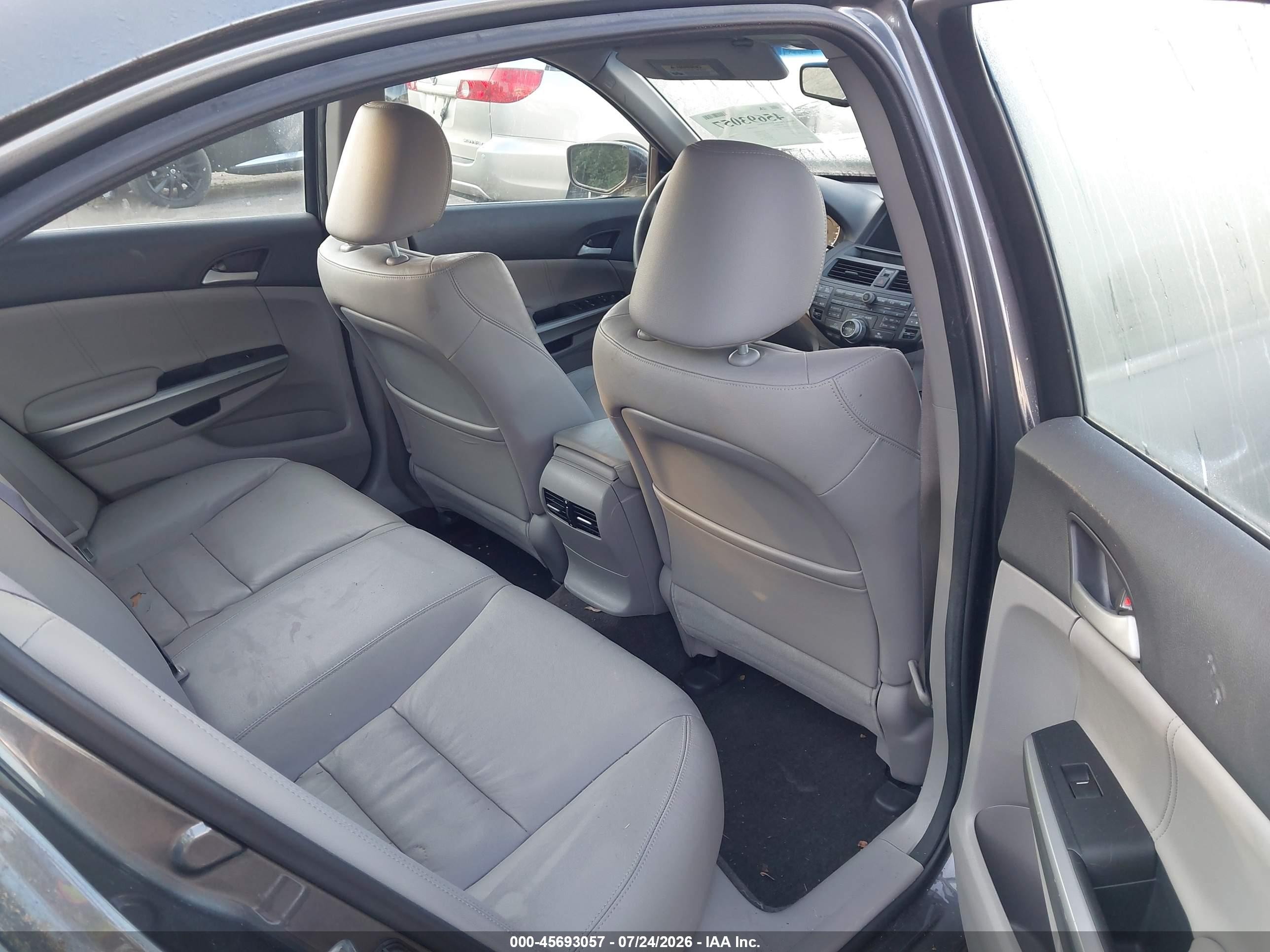 2010 Honda Accord 3.5 Ex-l Gray vin: 1HGCP3F86AA025747