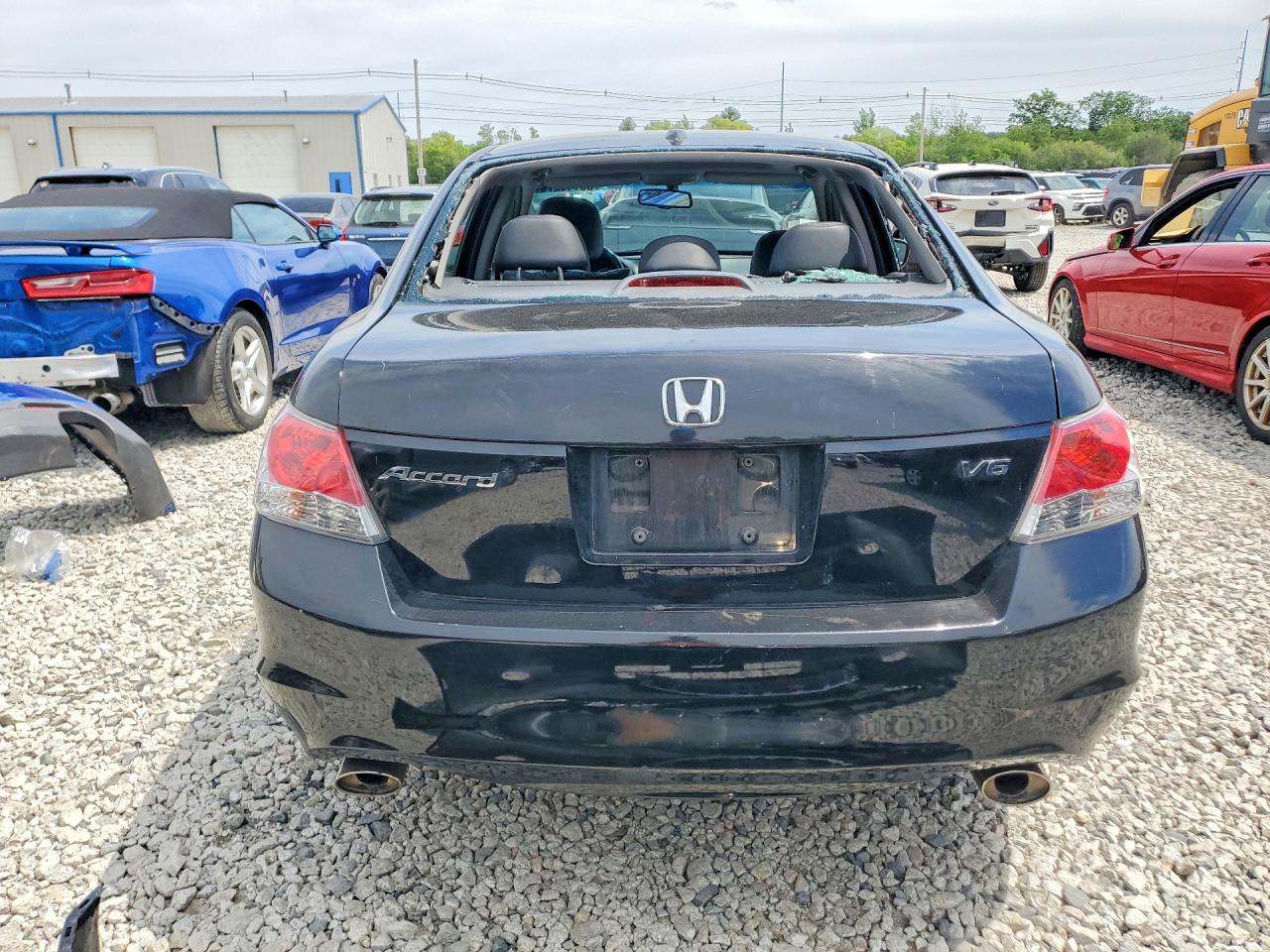 2010 Honda Accord Exl Black vin: 1HGCP3F86AA026266