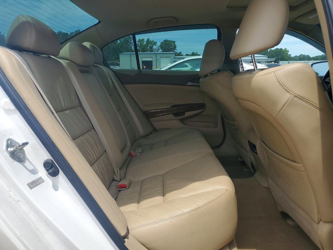 2010 Honda Accord Exl White vin: 1HGCP3F86AA026770