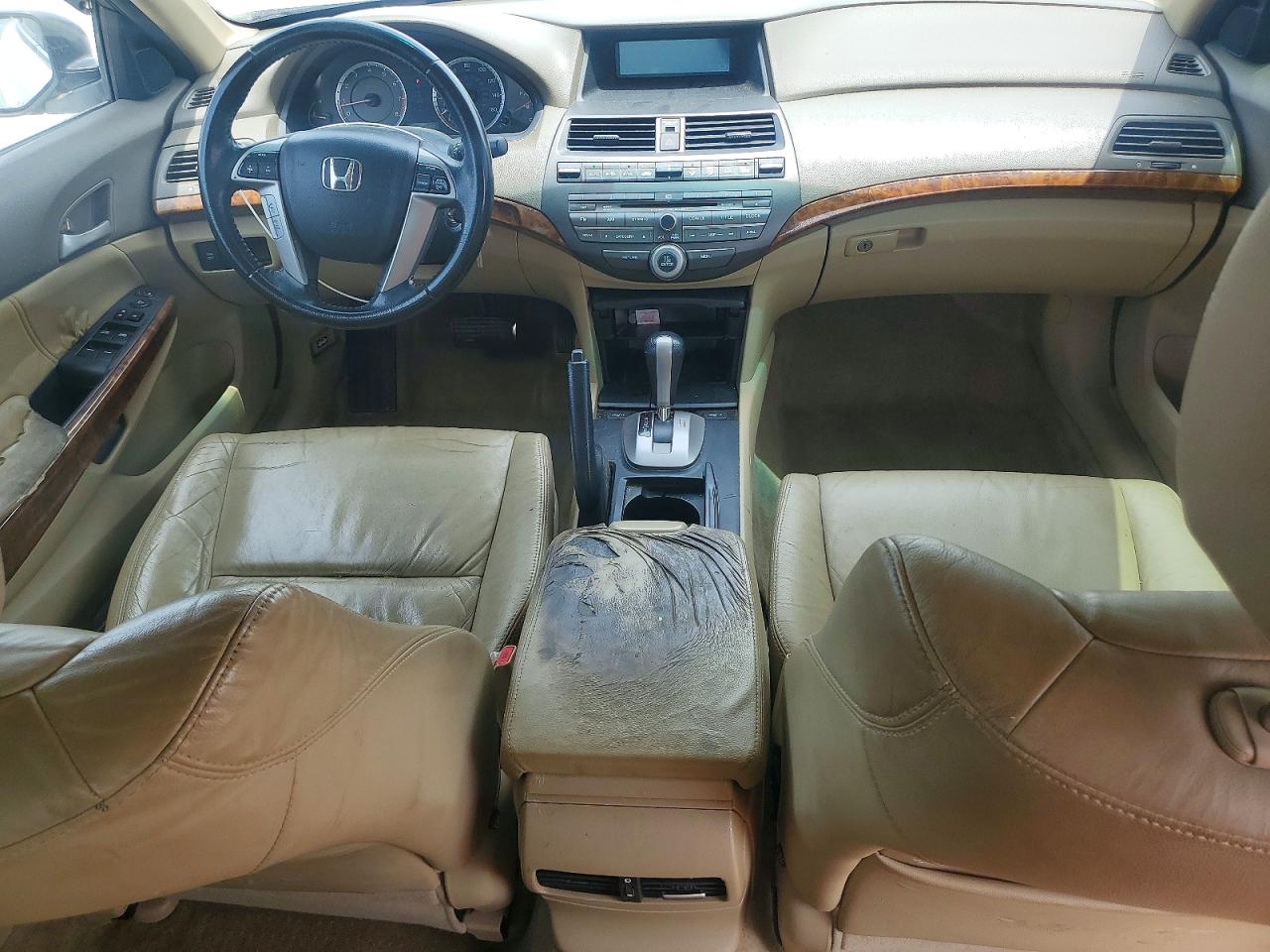 2010 Honda Accord Exl White vin: 1HGCP3F86AA026770