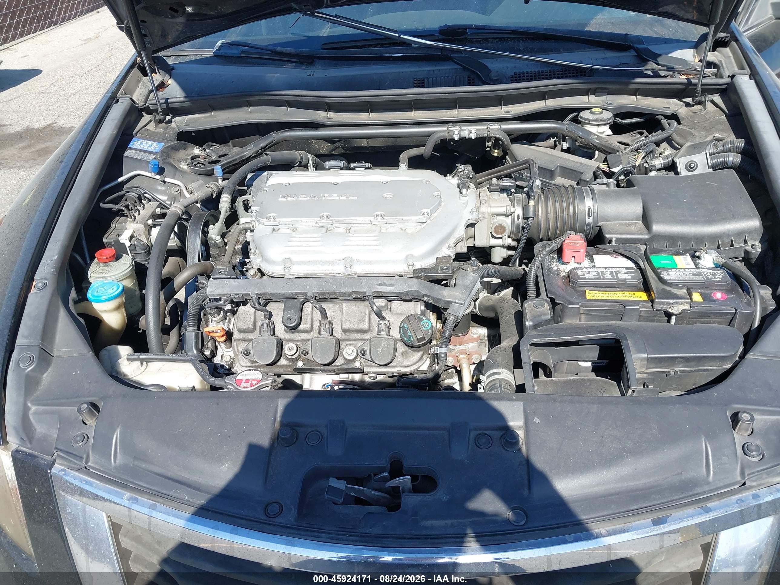 2010 Honda Accord 3.5 Ex-l Black vin: 1HGCP3F86AA029040