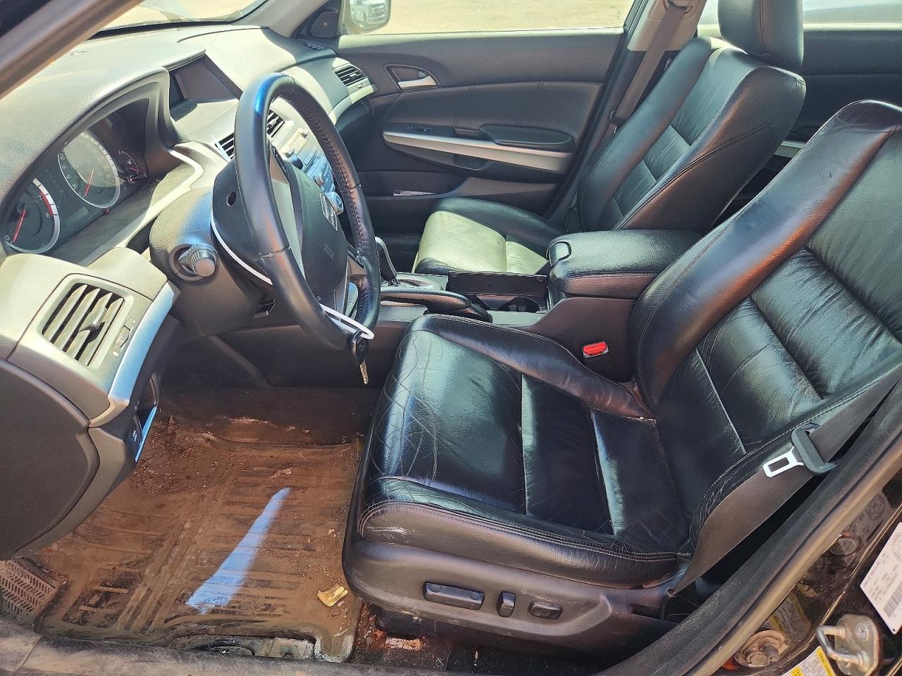 2010 Honda Accord Exl Black vin: 1HGCP3F86AA800287
