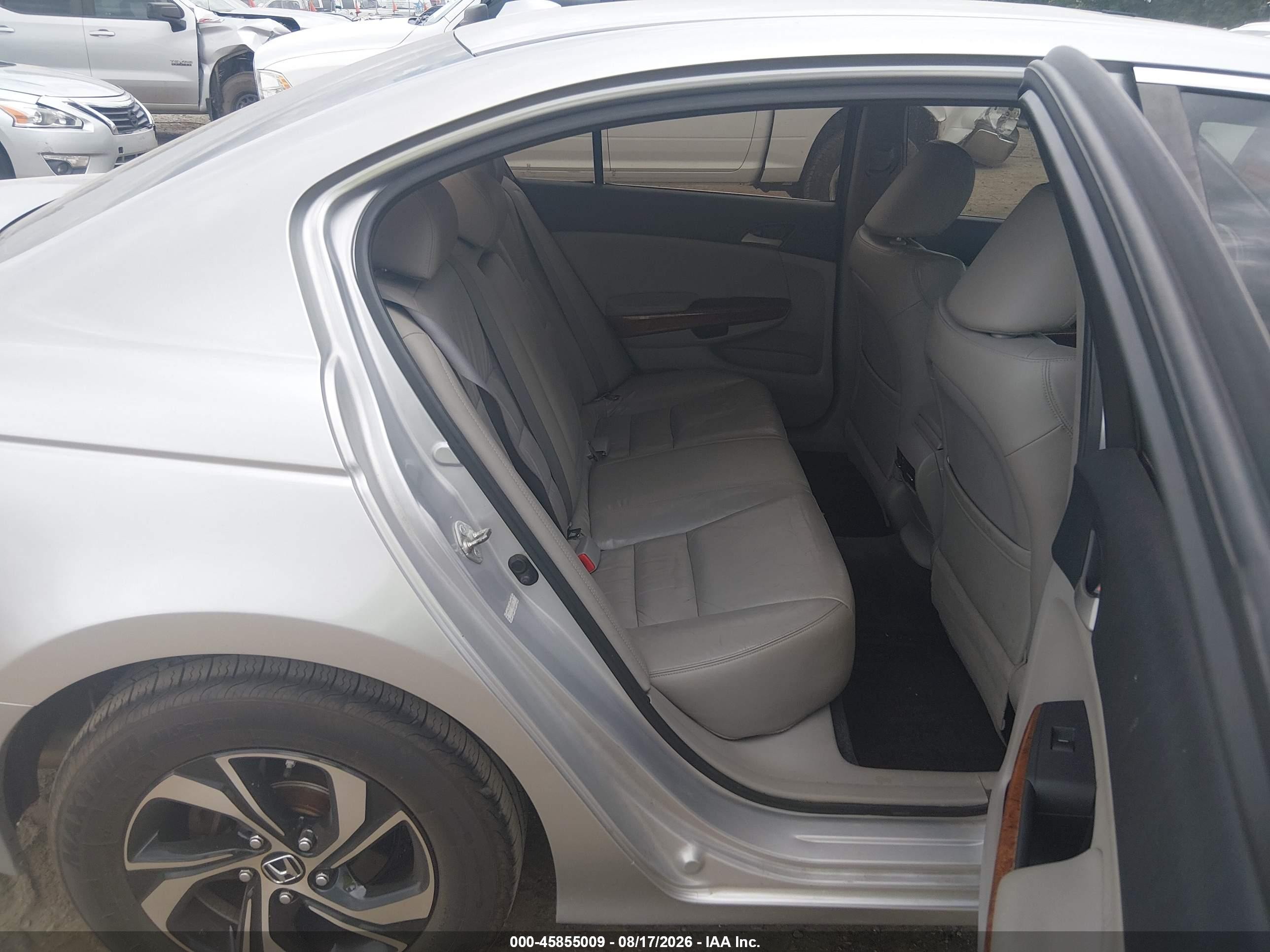 2011 Honda Accord 3.5 Ex-l Silver vin: 1HGCP3F86BA003247