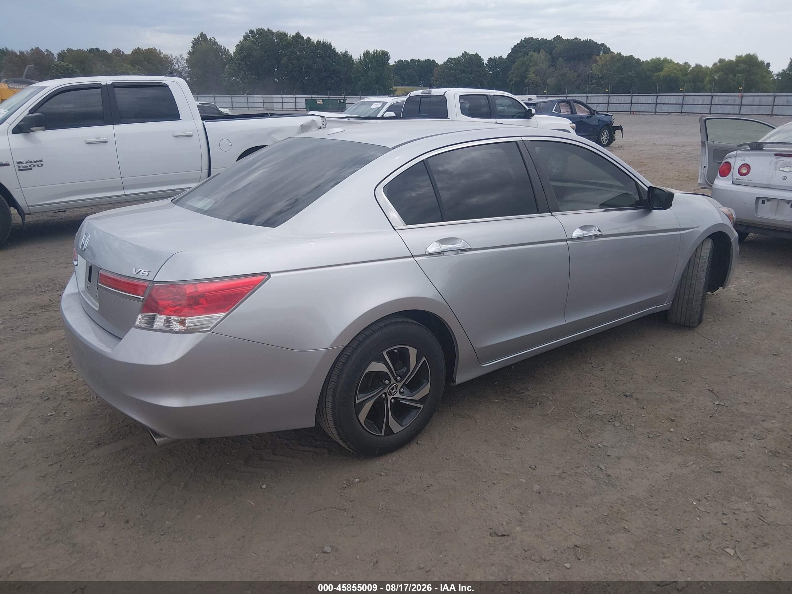 2011 Honda Accord 3.5 Ex-l Silver vin: 1HGCP3F86BA003247