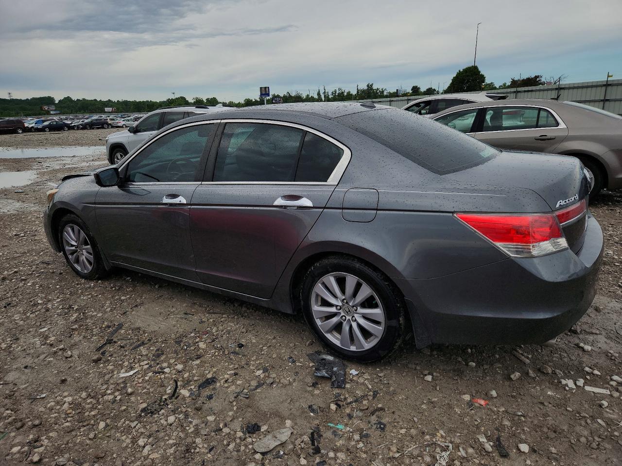 2011 Honda Accord Exl Gray vin: 1HGCP3F86BA009968