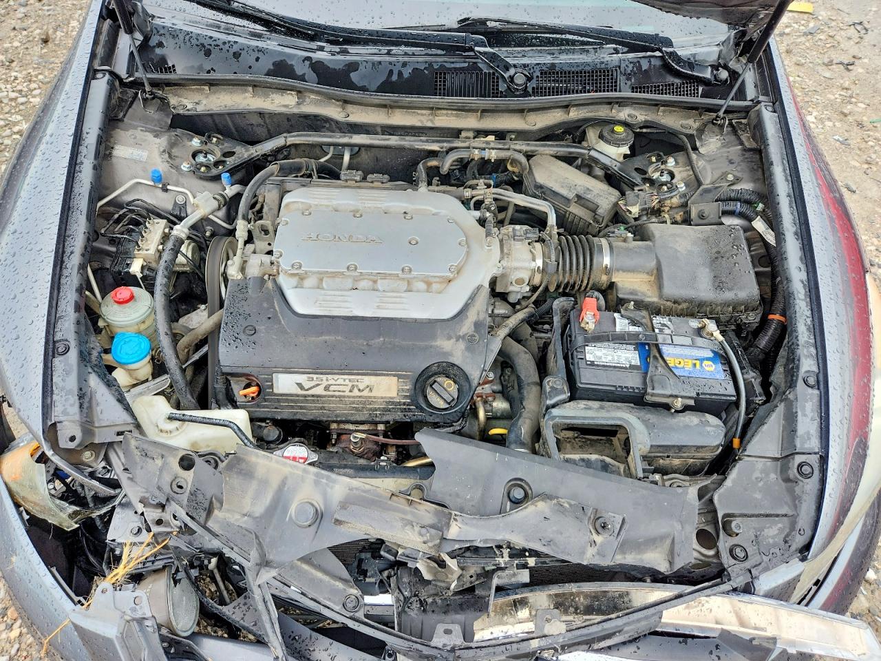 2011 Honda Accord Exl Gray vin: 1HGCP3F86BA009968