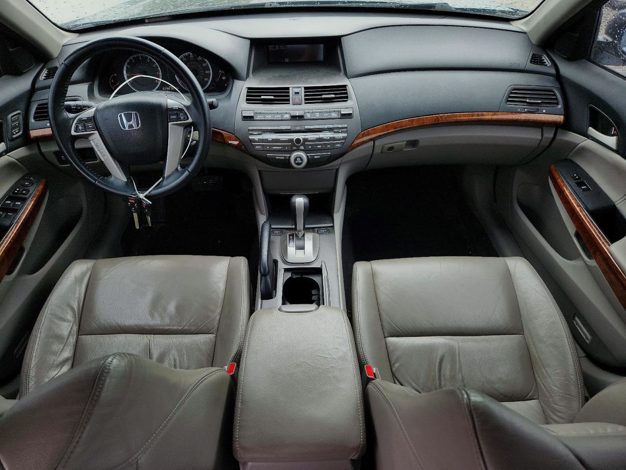 2011 Honda Accord Exl Gray vin: 1HGCP3F86BA009968