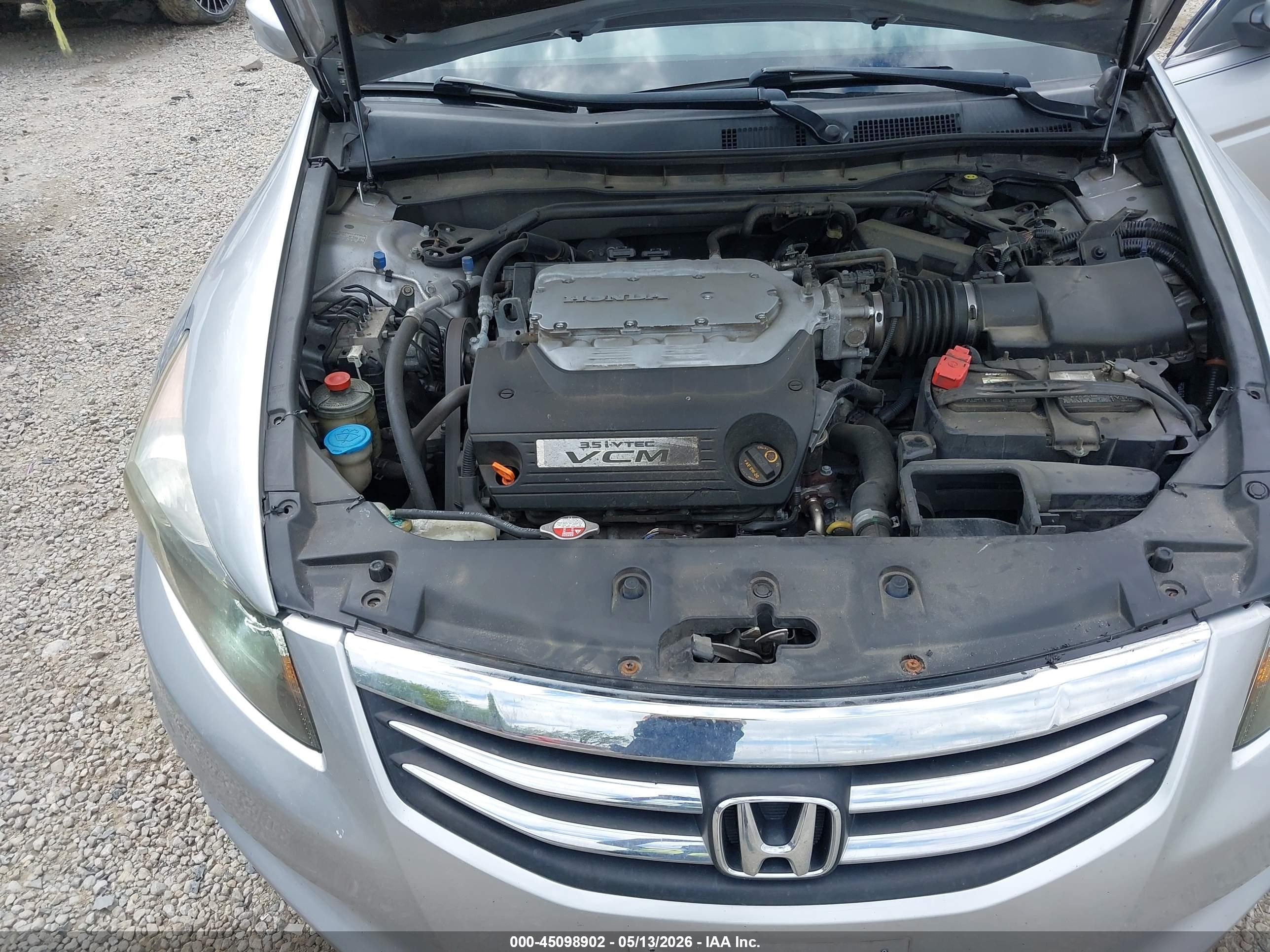 2011 Honda Accord 3.5 Ex-l Silver vin: 1HGCP3F86BA021165