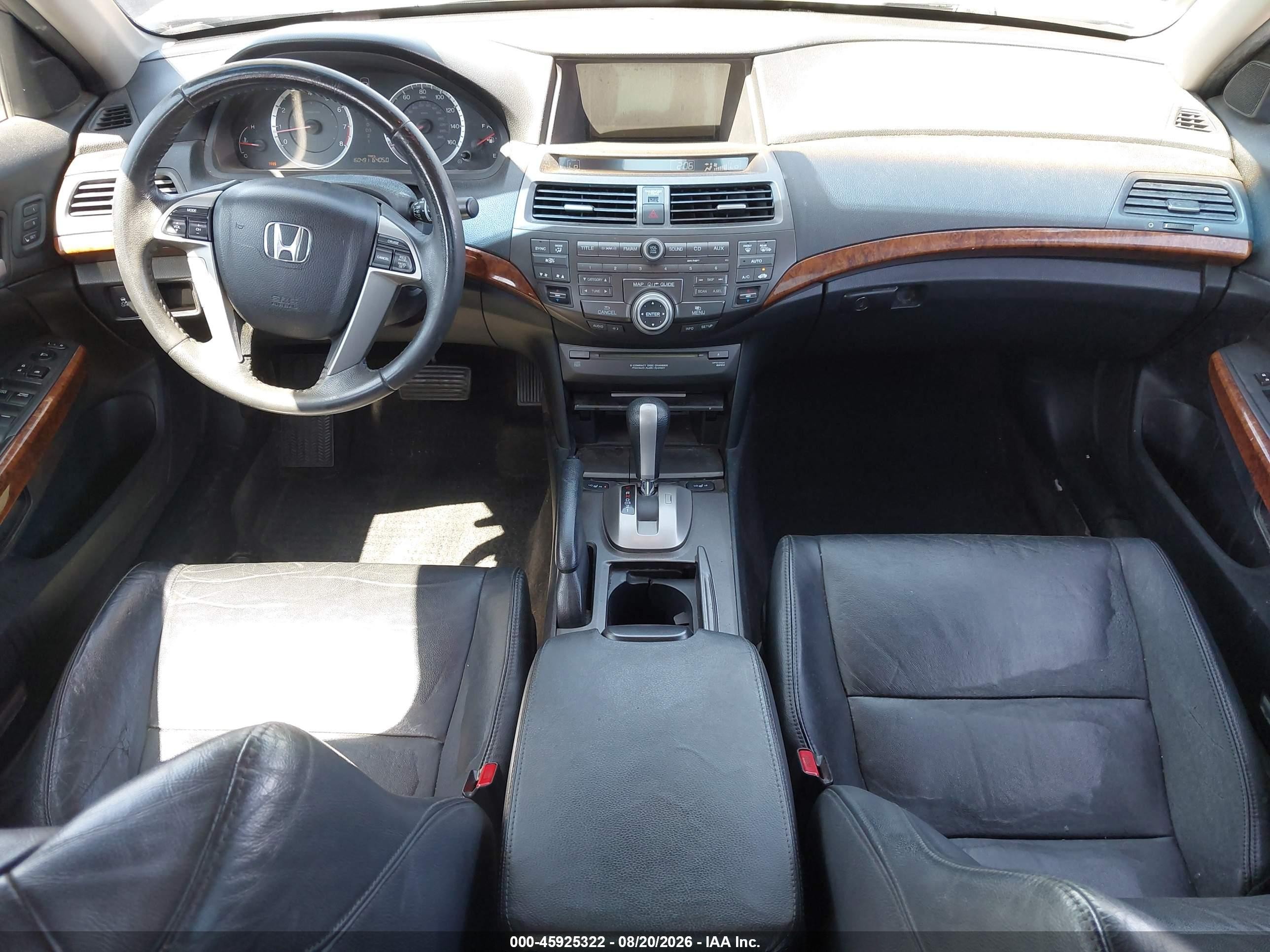 2011 Honda Accord 3.5 Ex-l Silver vin: 1HGCP3F86BA024938