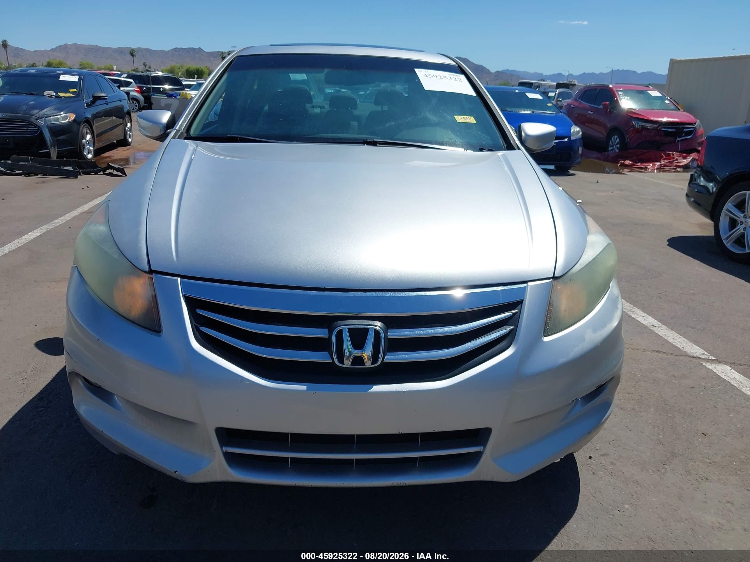 2011 Honda Accord 3.5 Ex-l Silver vin: 1HGCP3F86BA024938