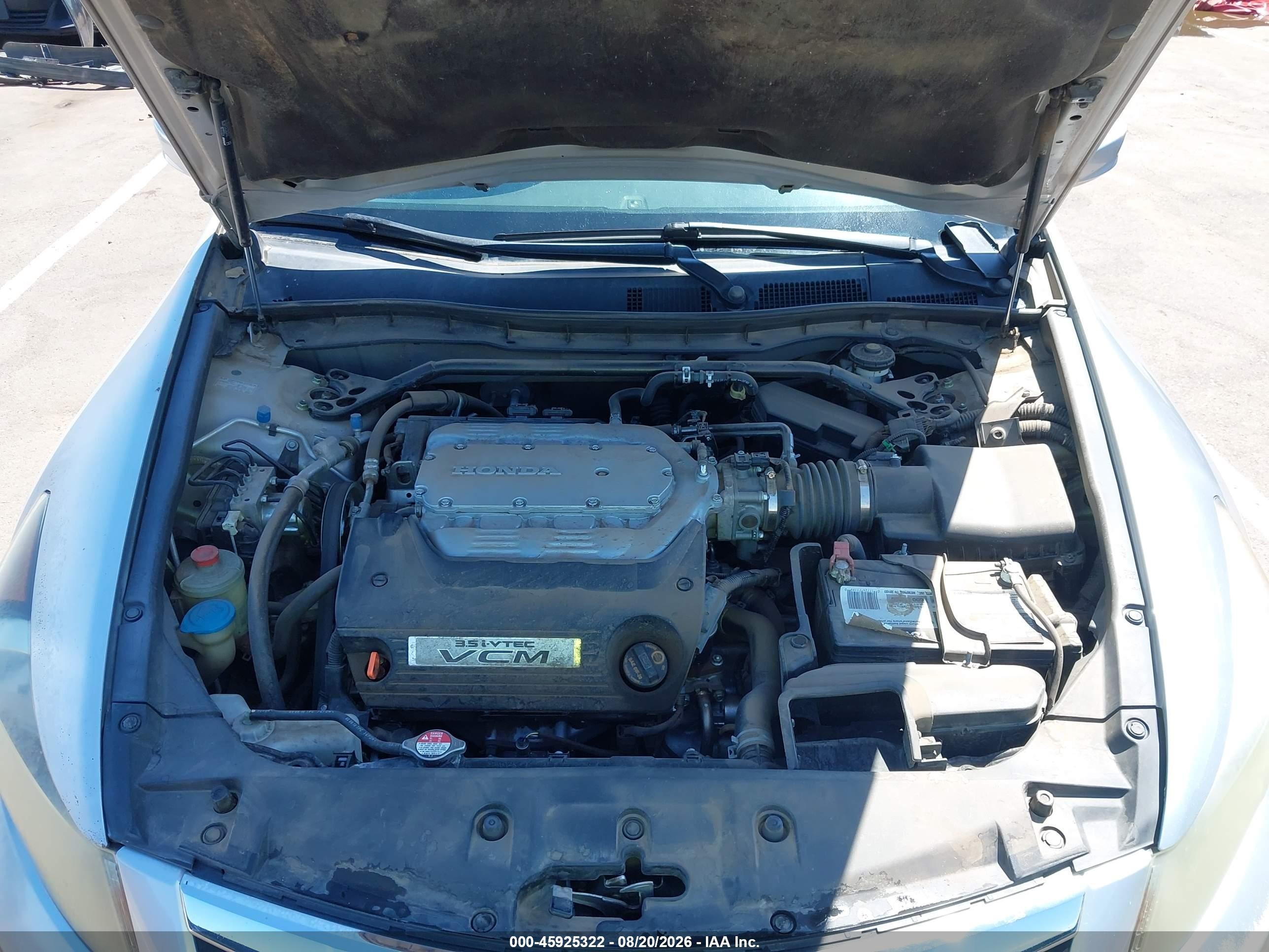 2011 Honda Accord 3.5 Ex-l Silver vin: 1HGCP3F86BA024938