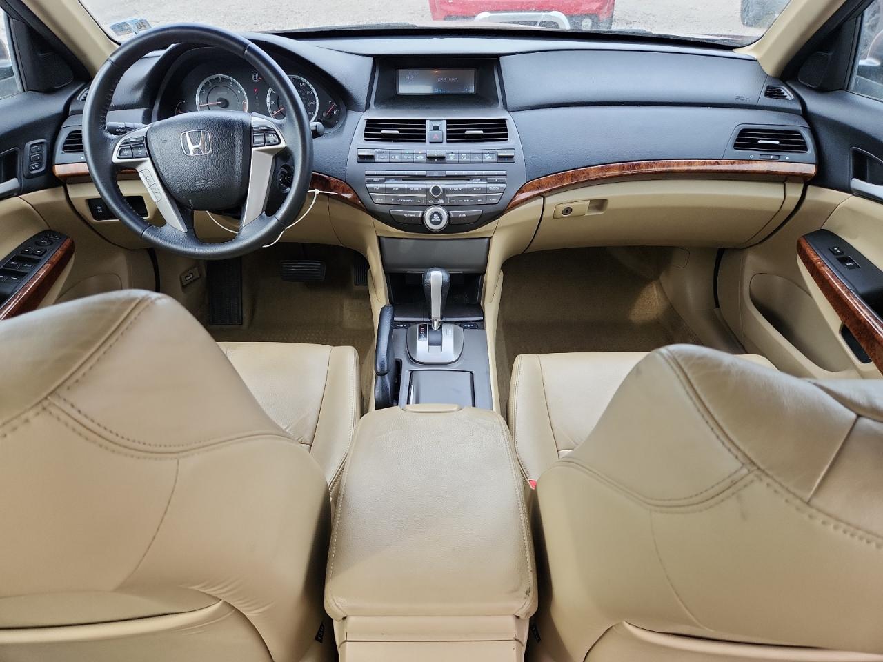 2011 Honda Accord Exl Burgundy vin: 1HGCP3F86BA027726