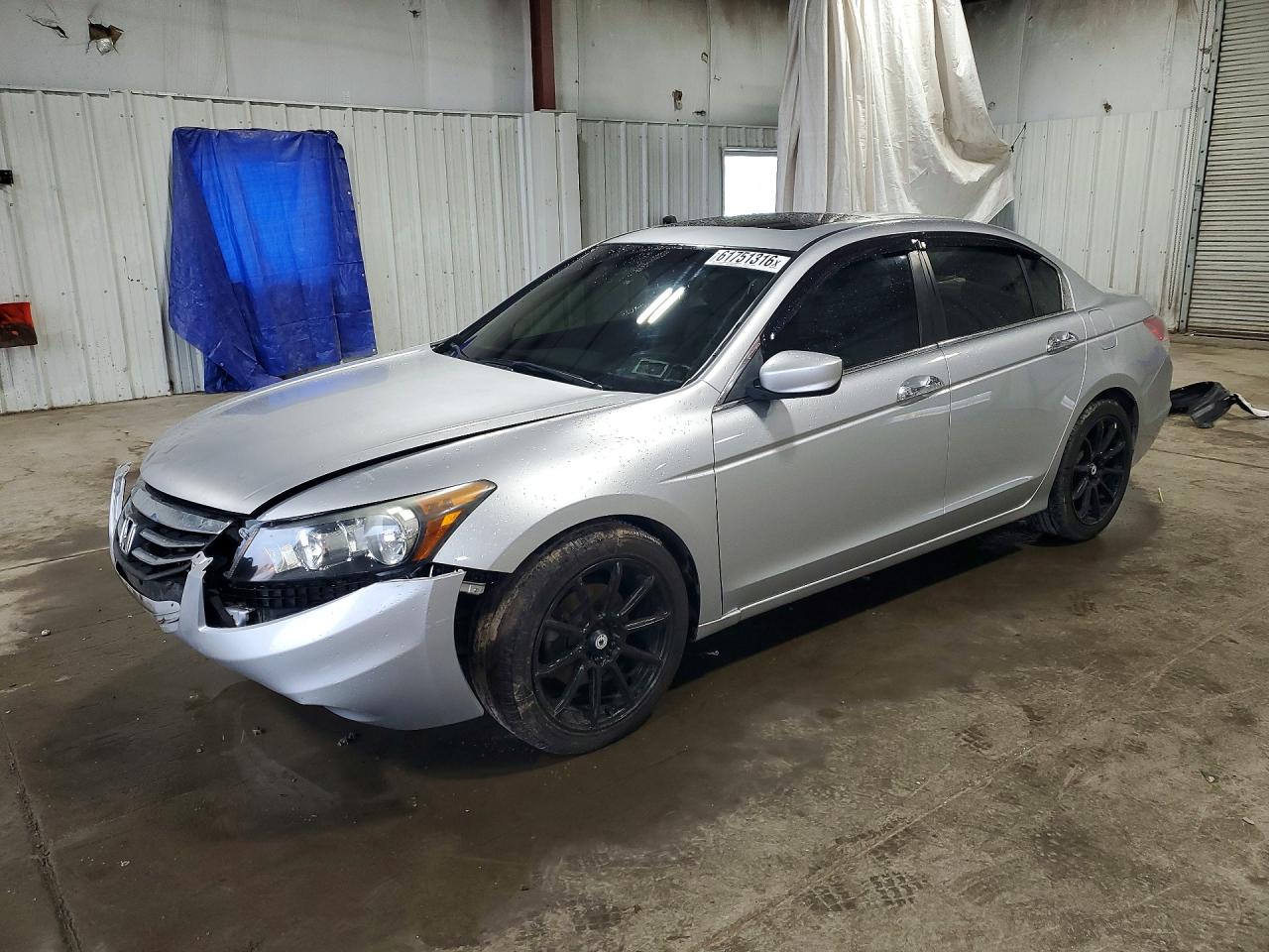 2012 Honda Accord Exl Silver vin: 1HGCP3F86CA007137