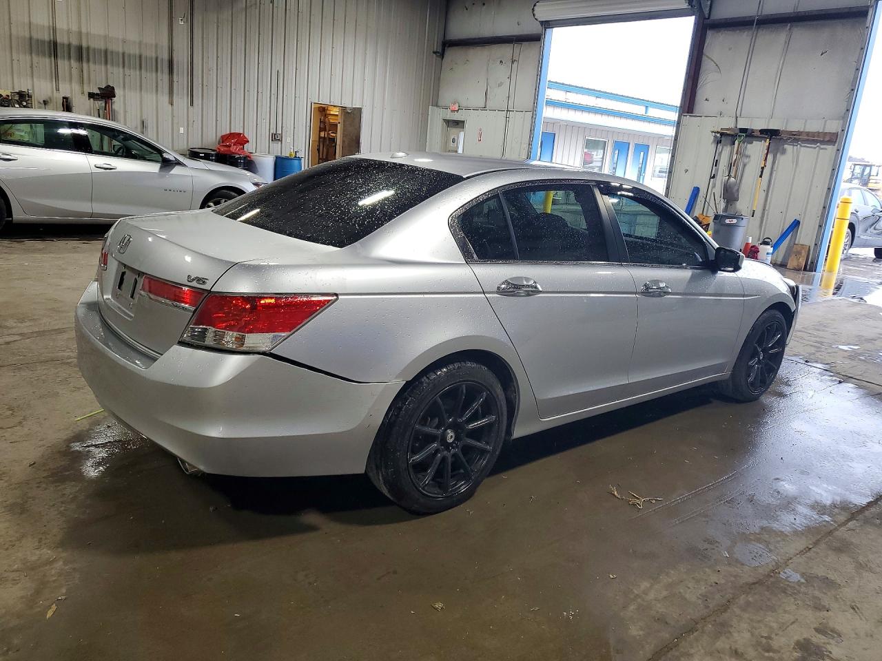 2012 Honda Accord Exl Silver vin: 1HGCP3F86CA007137