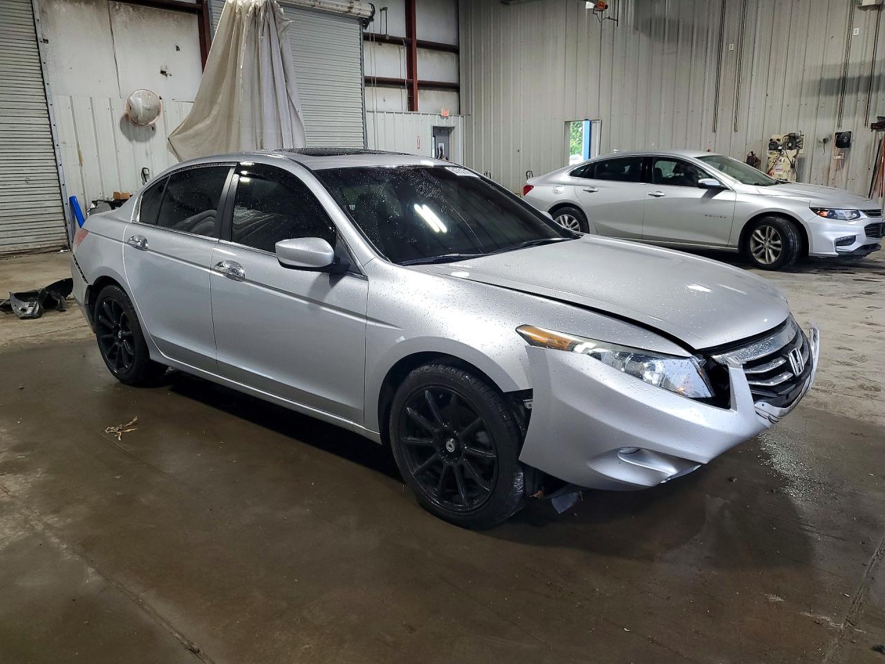 2012 Honda Accord Exl Silver vin: 1HGCP3F86CA007137