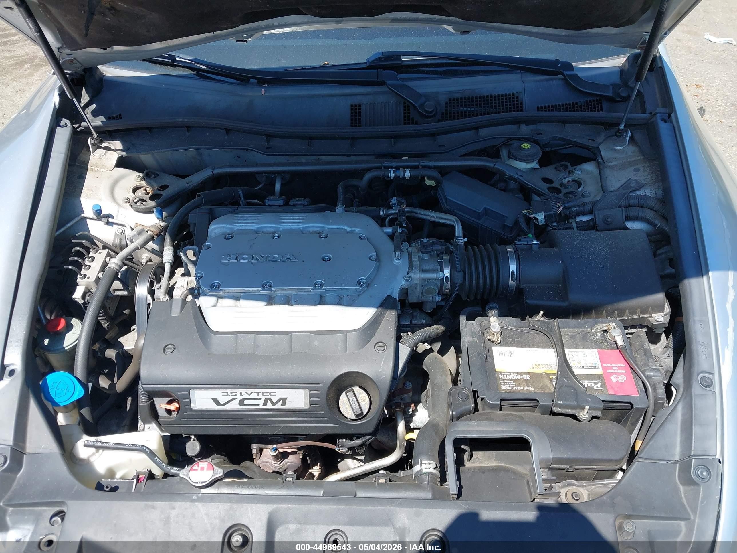 2012 Honda Accord 3.5 Ex-l Silver vin: 1HGCP3F86CA008238