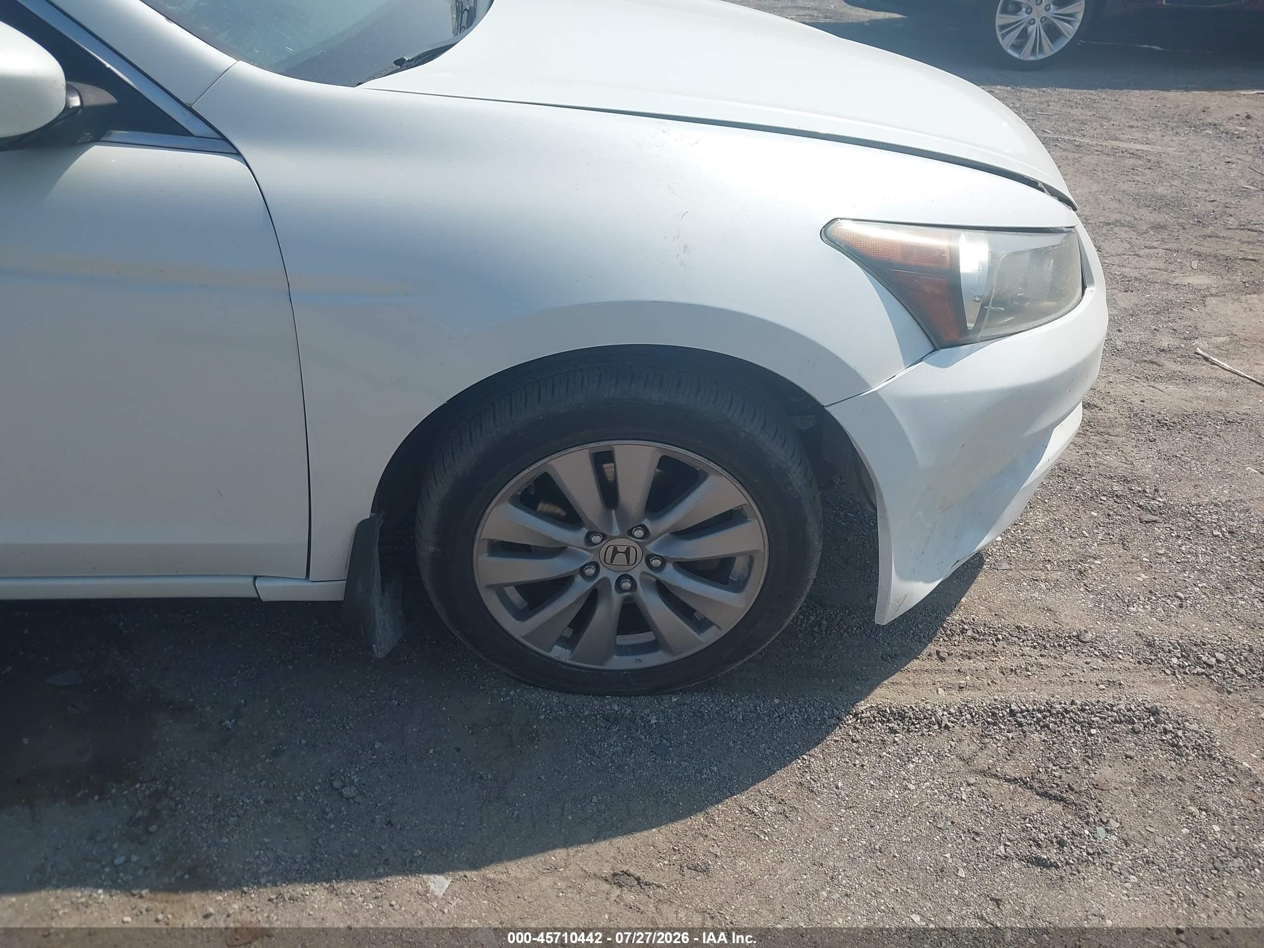 2012 Honda Accord 3.5 Ex-l White vin: 1HGCP3F86CA009826