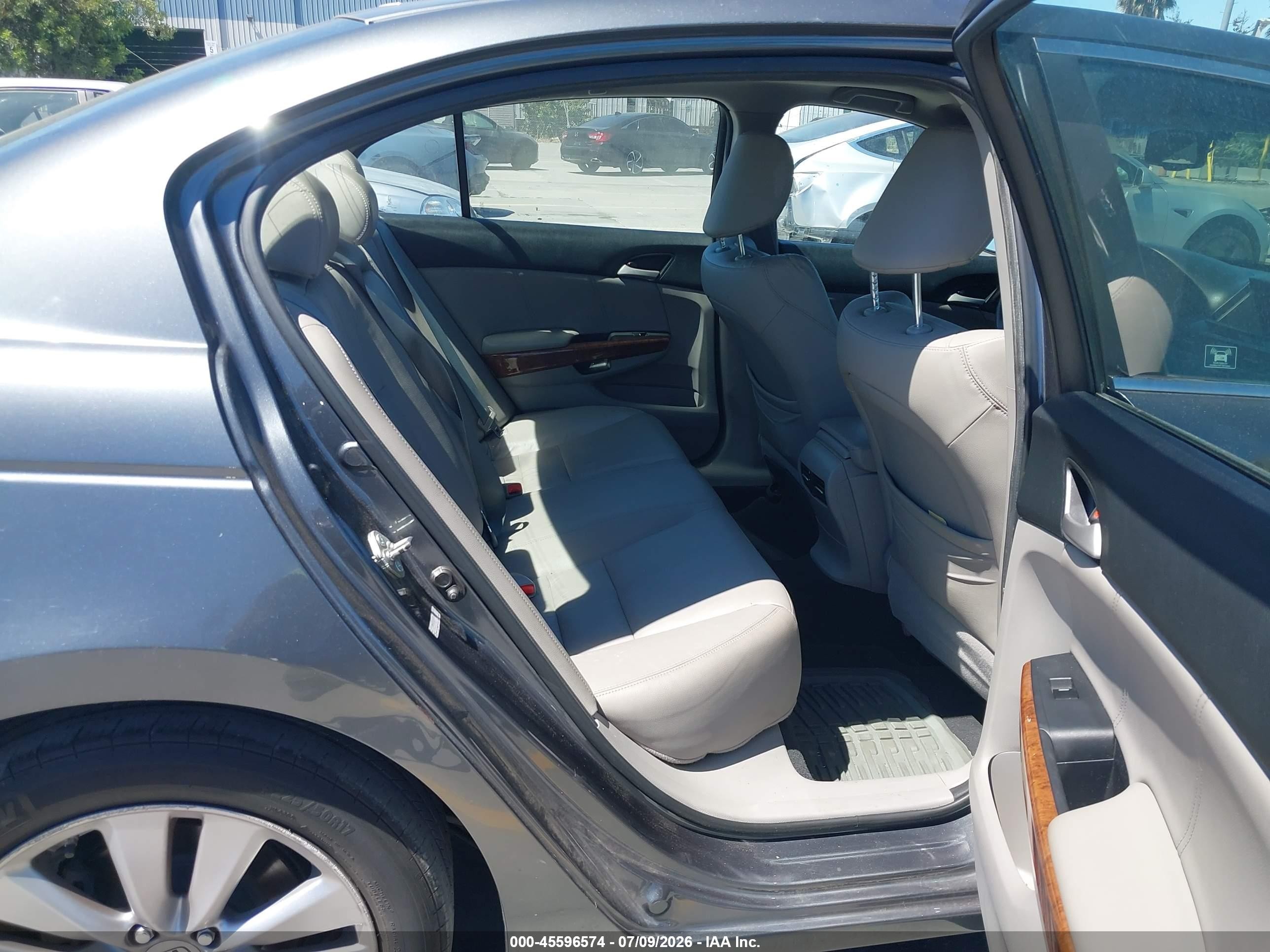 2012 Honda Accord 3.5 Ex-l Gray vin: 1HGCP3F86CA010023