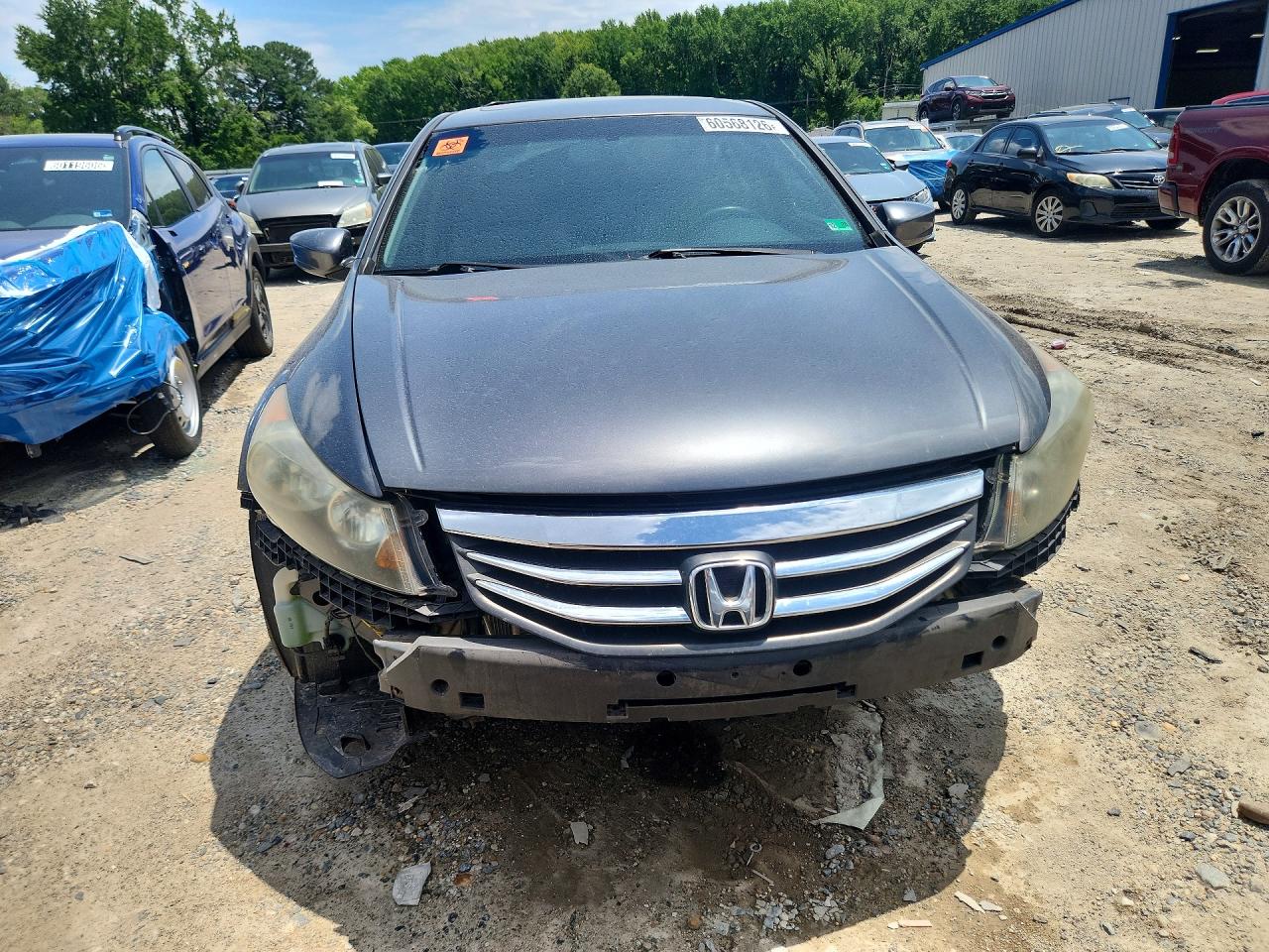 2012 Honda Accord Exl Gray vin: 1HGCP3F86CA015058