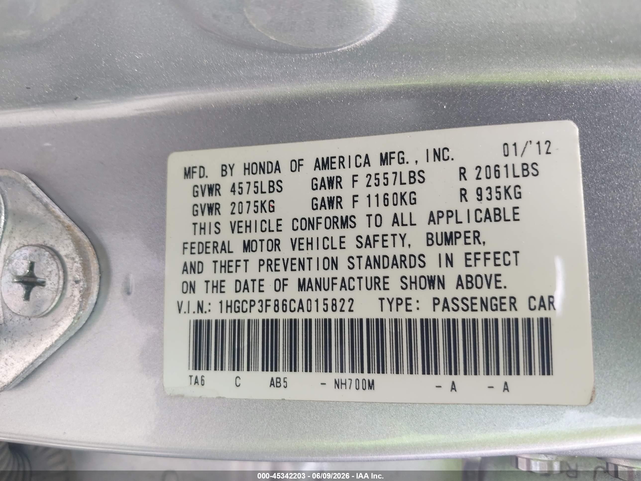 2012 Honda Accord 3.5 Ex-l Silver vin: 1HGCP3F86CA015822