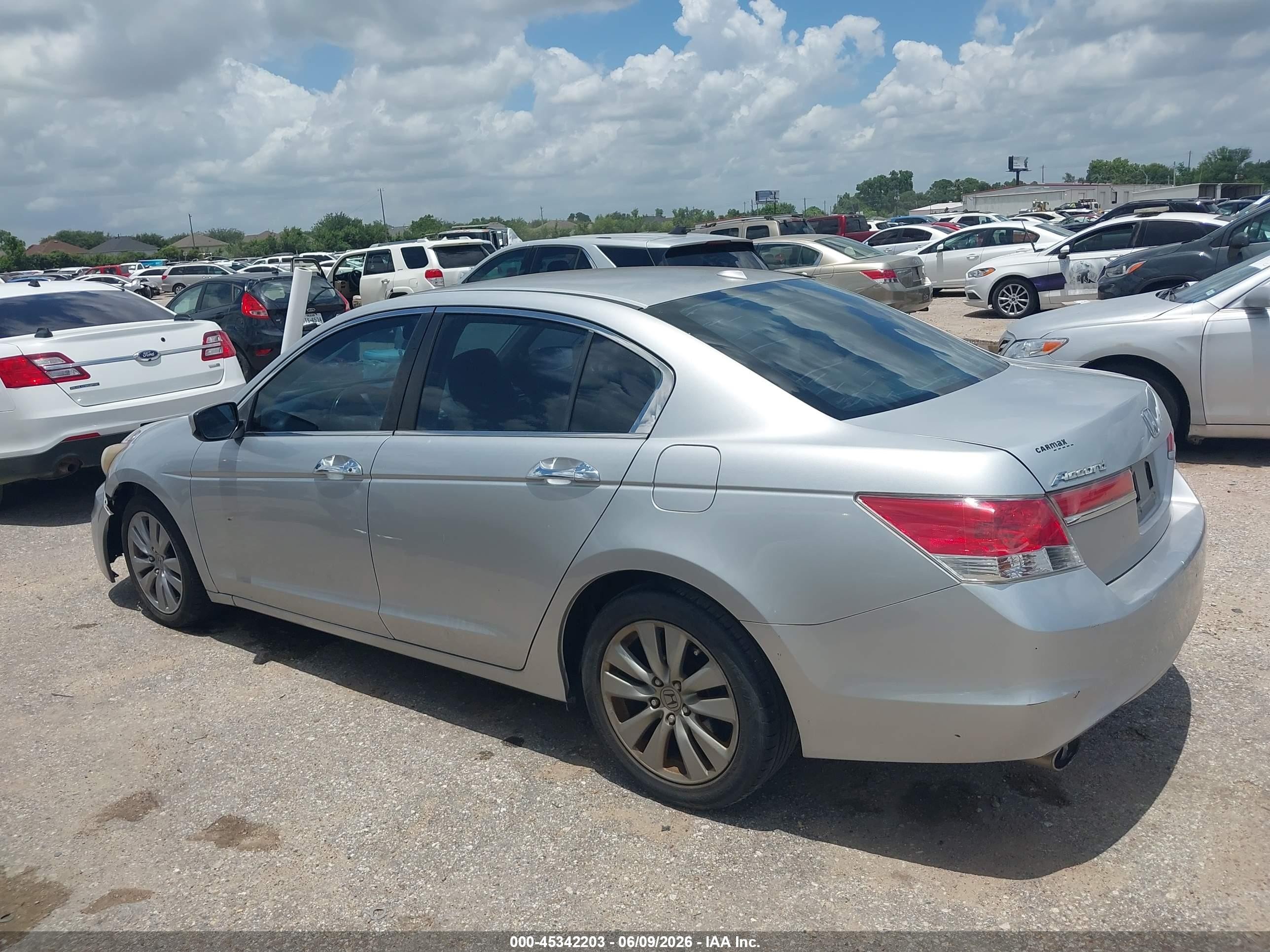 2012 Honda Accord 3.5 Ex-l Silver vin: 1HGCP3F86CA015822