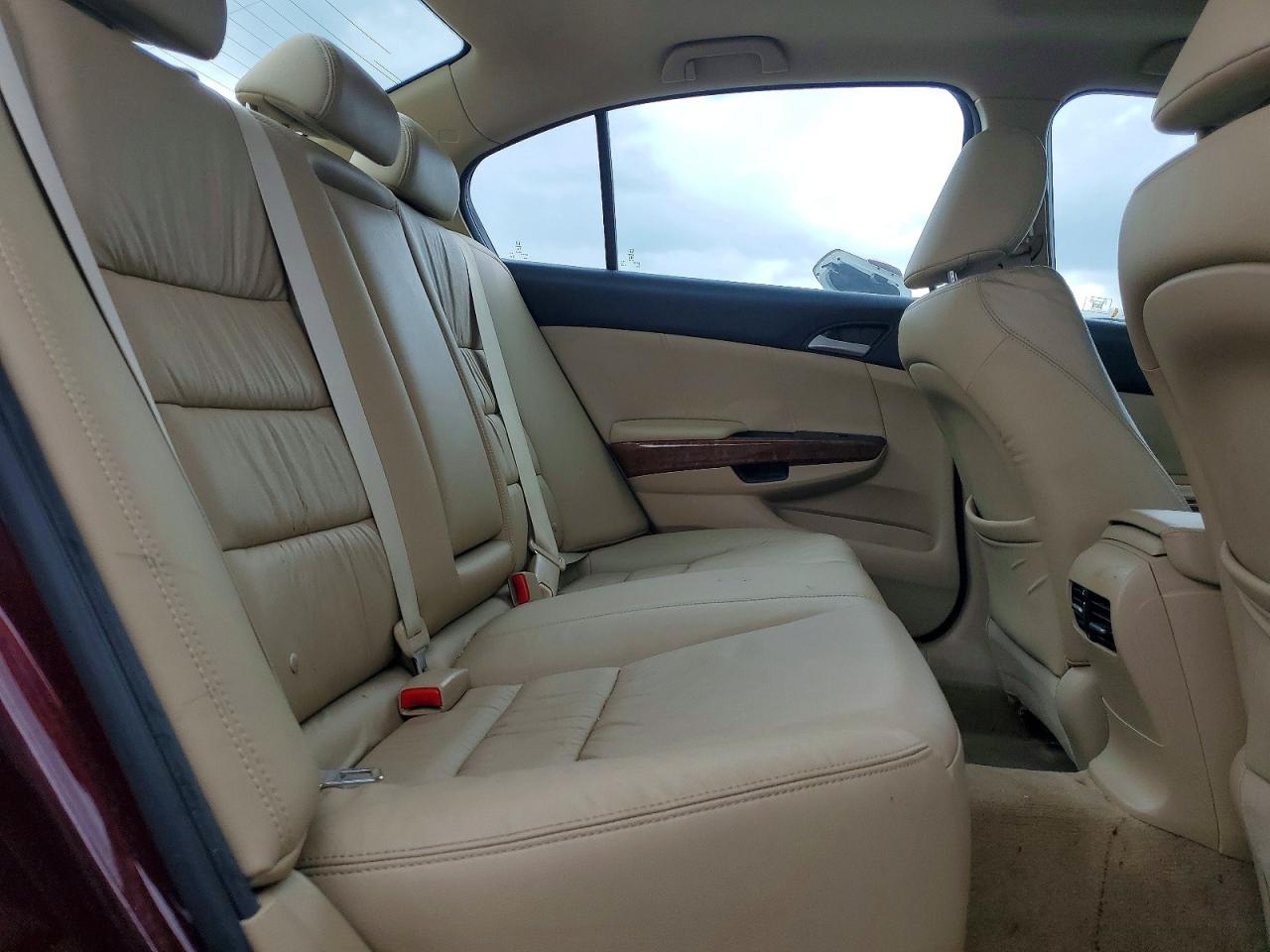 2012 Honda Accord Exl Maroon vin: 1HGCP3F86CA016906