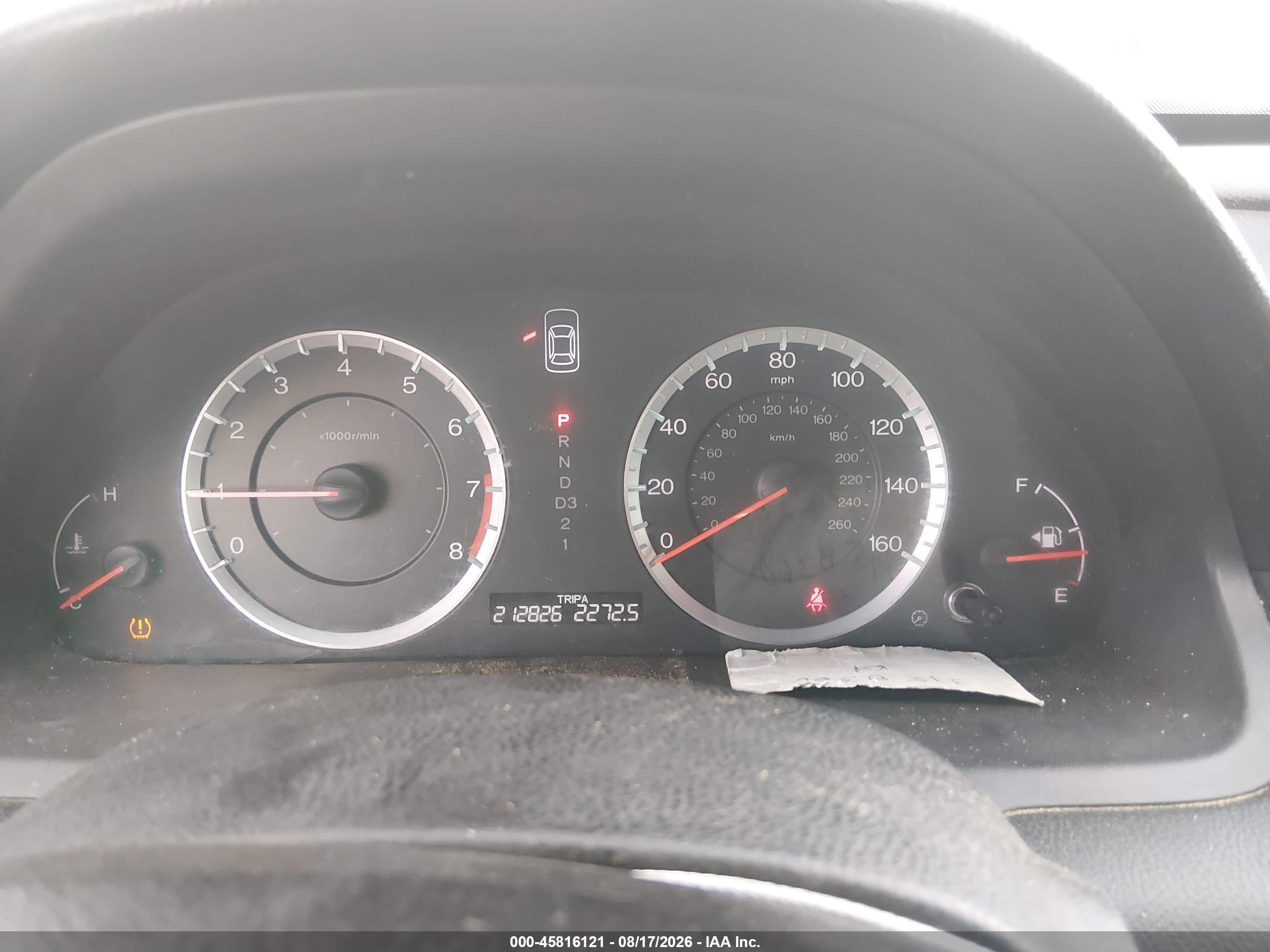 2012 Honda Accord 3.5 Ex-l Blue vin: 1HGCP3F86CA017702