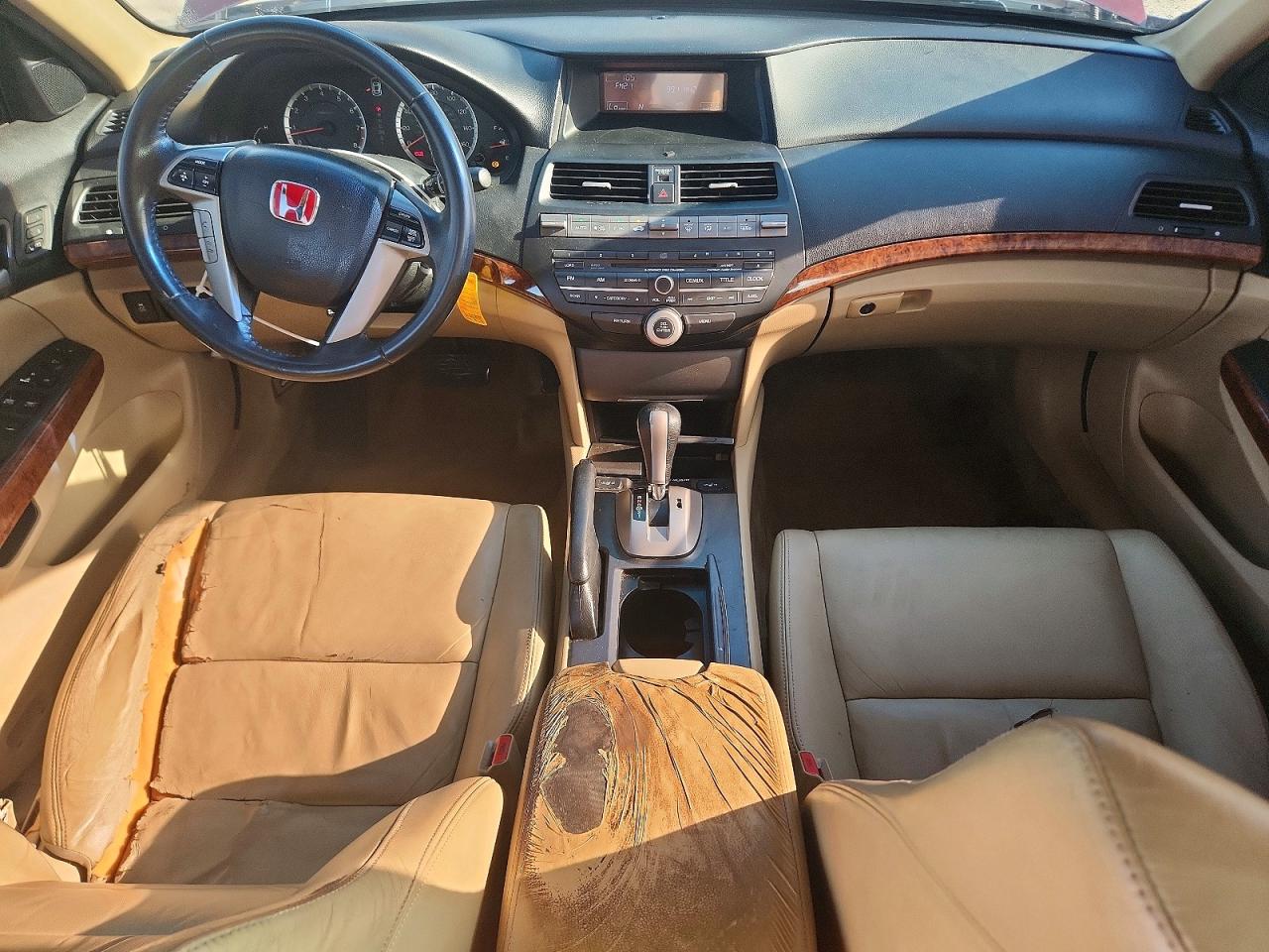 2012 Honda Accord Exl Бордовый vin: 1HGCP3F86CA023838