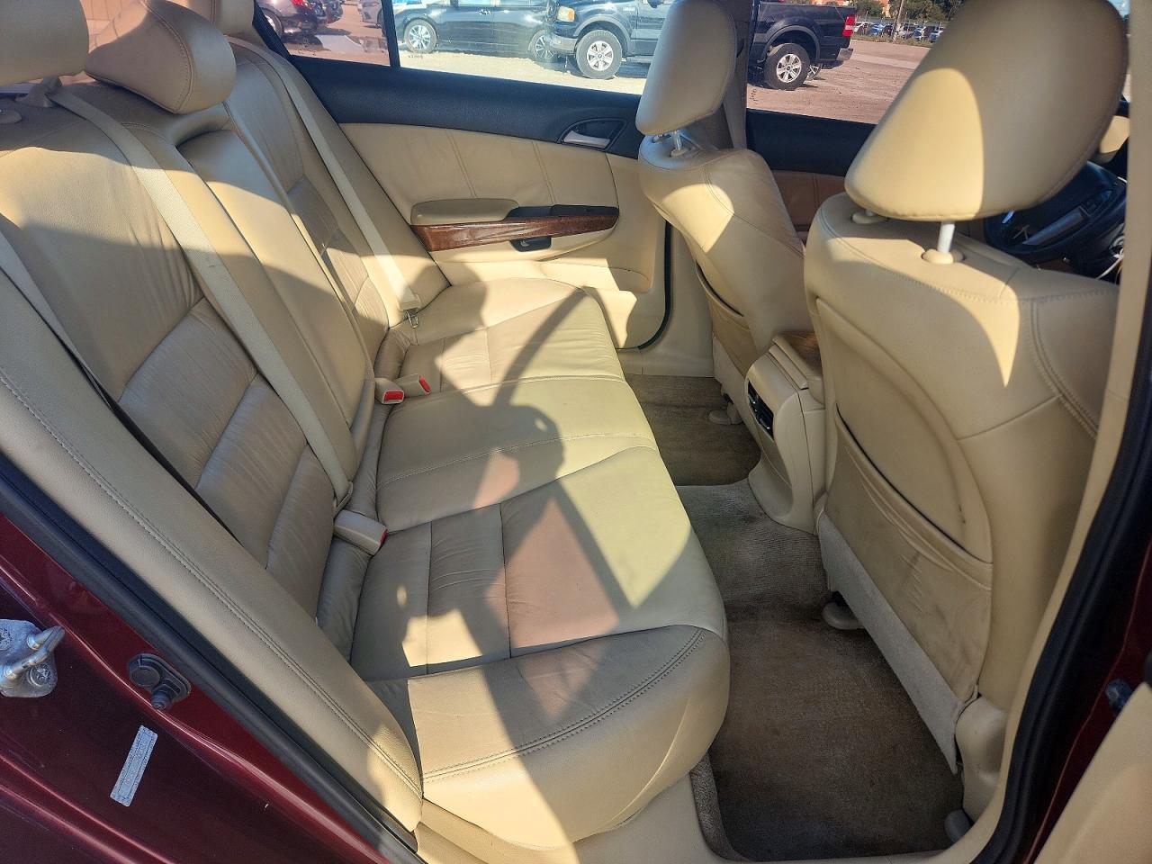 2012 Honda Accord Exl Бордовый vin: 1HGCP3F86CA023838