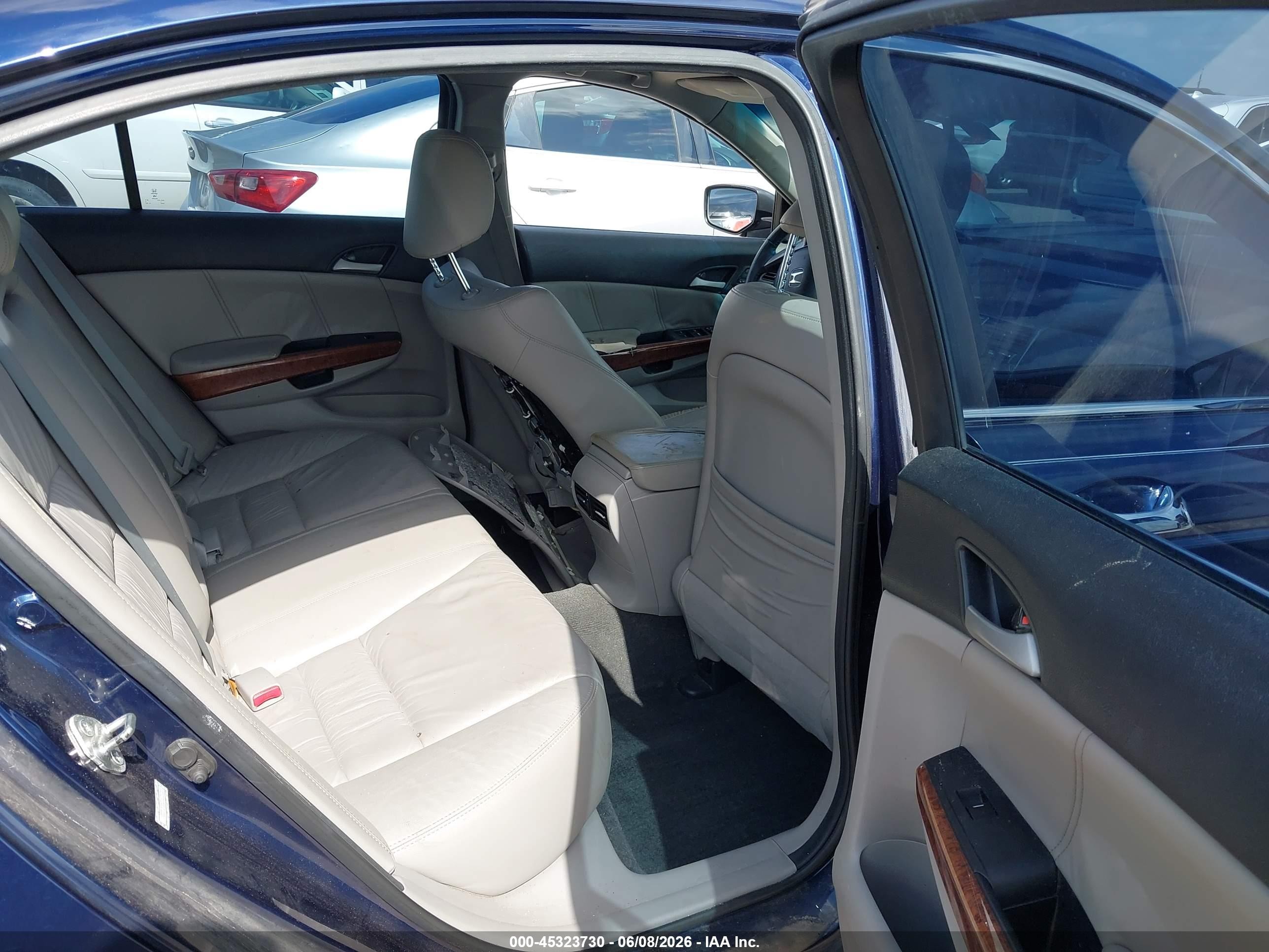 2012 Honda Accord 3.5 Ex-l Синий vin: 1HGCP3F86CA025315
