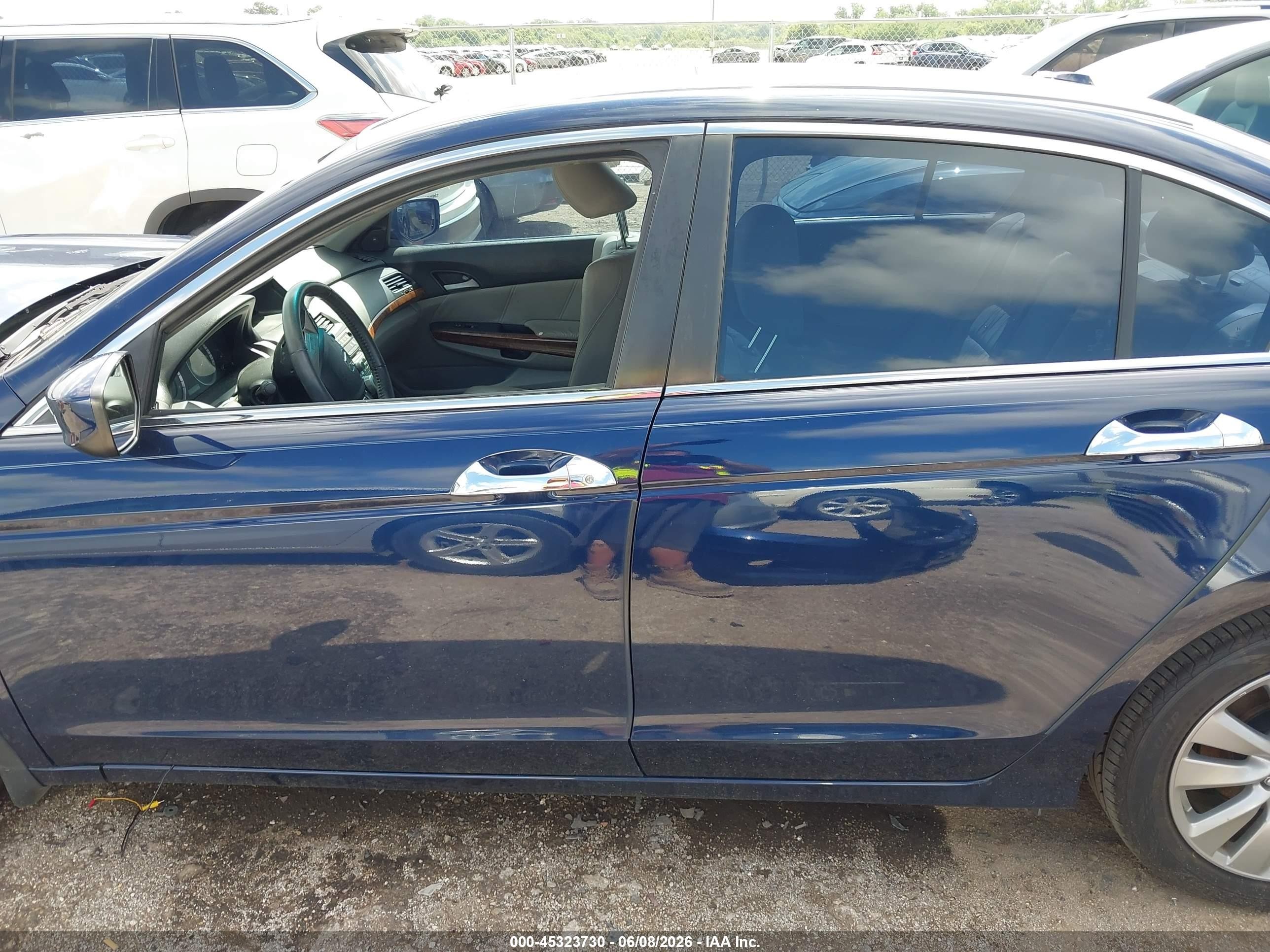 2012 Honda Accord 3.5 Ex-l Синий vin: 1HGCP3F86CA025315