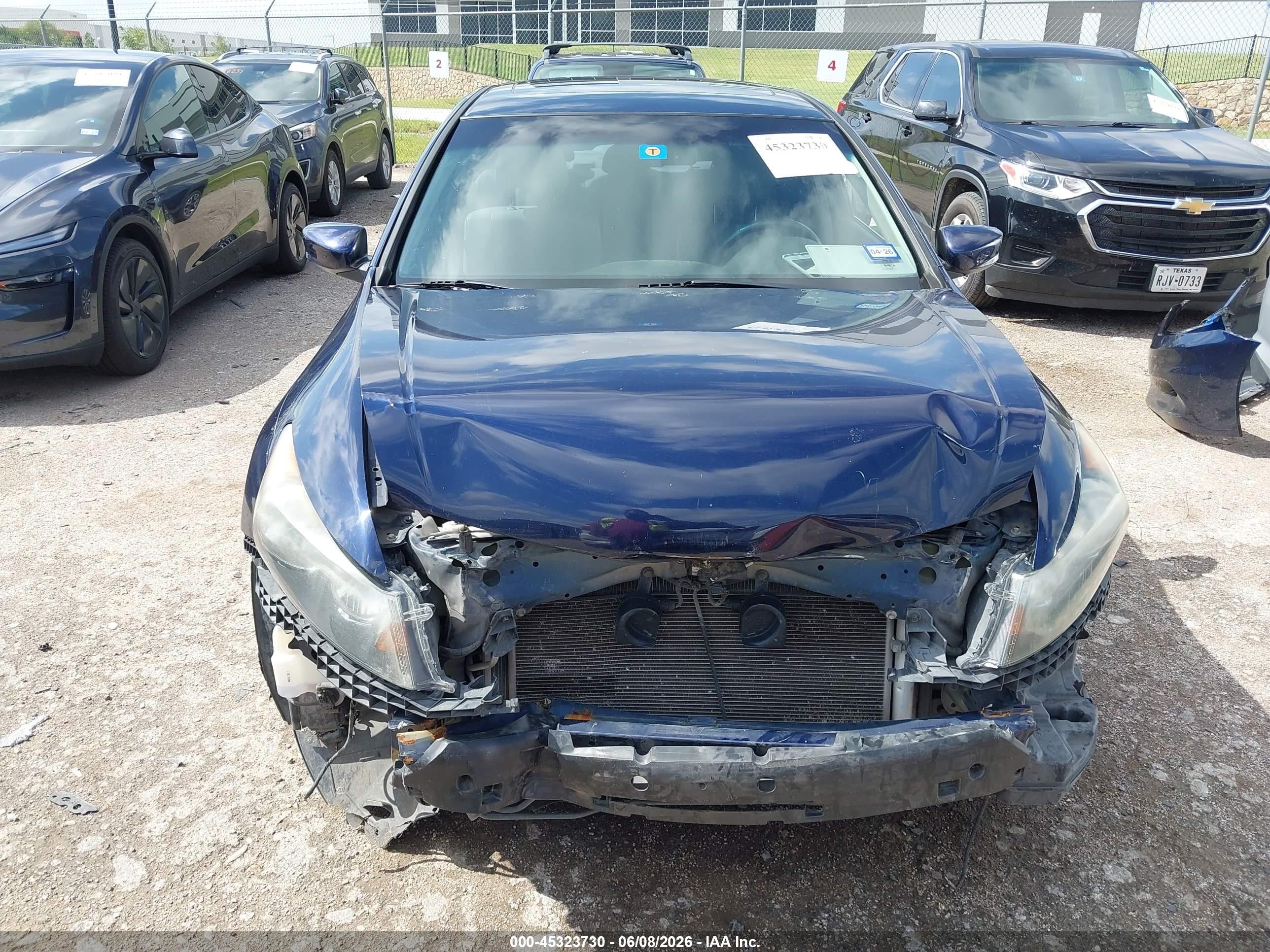 2012 Honda Accord 3.5 Ex-l Синий vin: 1HGCP3F86CA025315