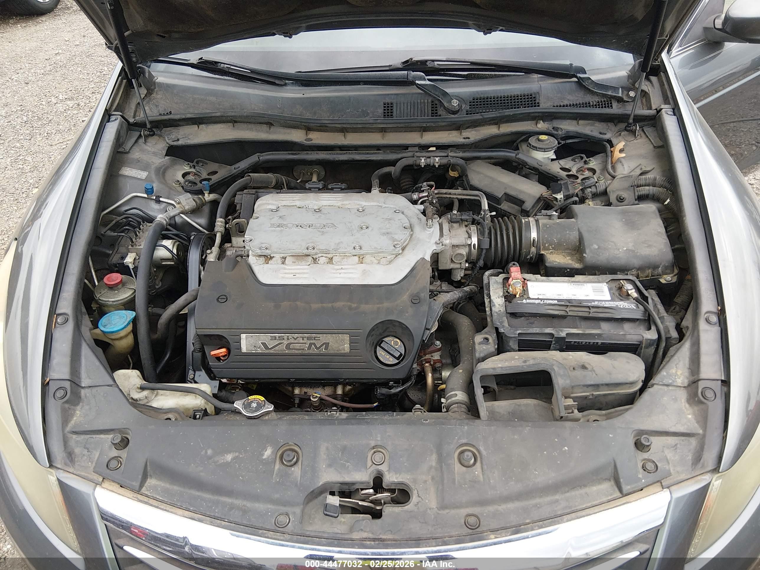2012 Honda Accord Sdn 3.5 Ex-l/ex-l Gray vin: 1HGCP3F86CA026805