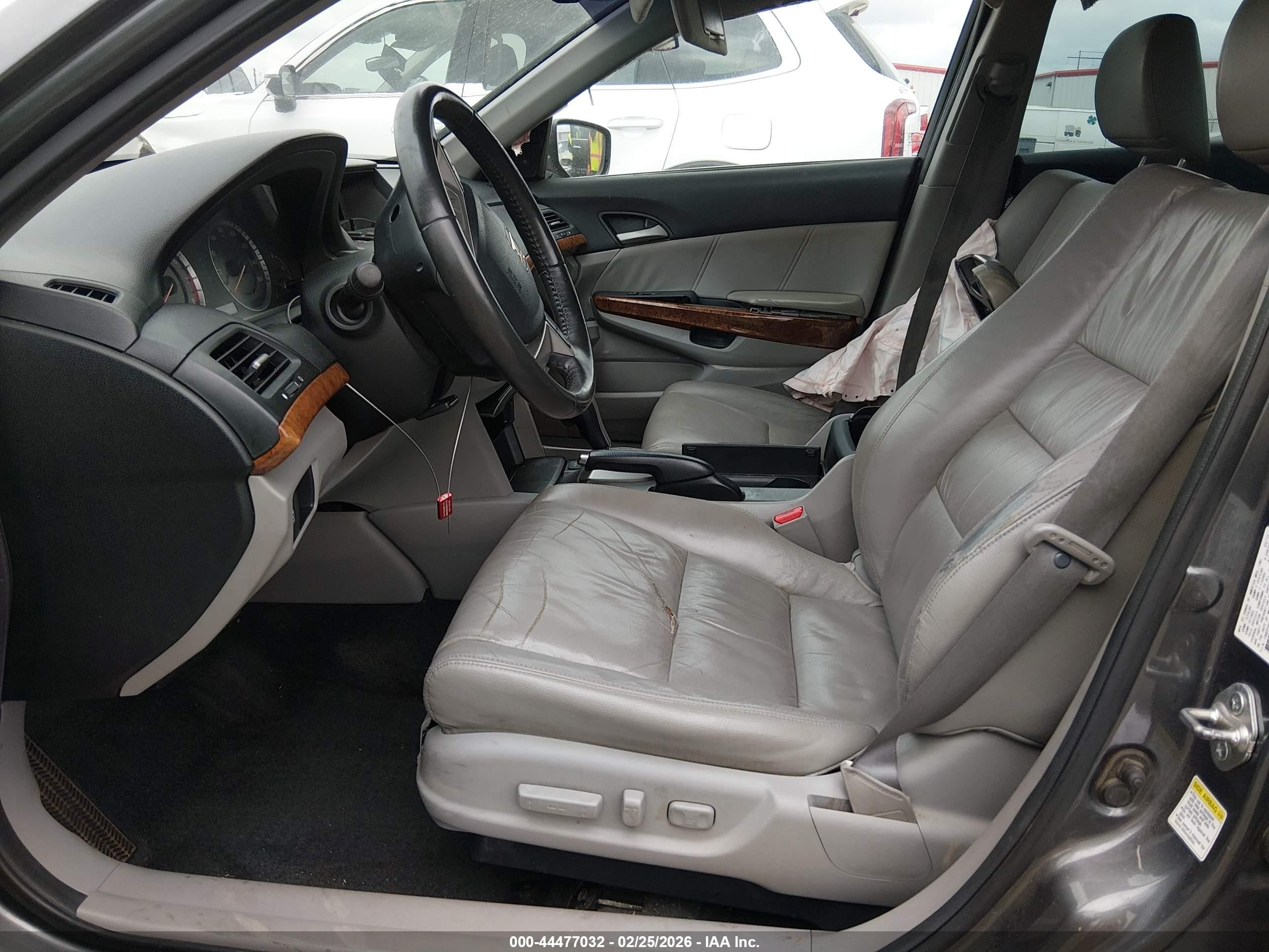 2012 Honda Accord Sdn 3.5 Ex-l/ex-l Gray vin: 1HGCP3F86CA026805