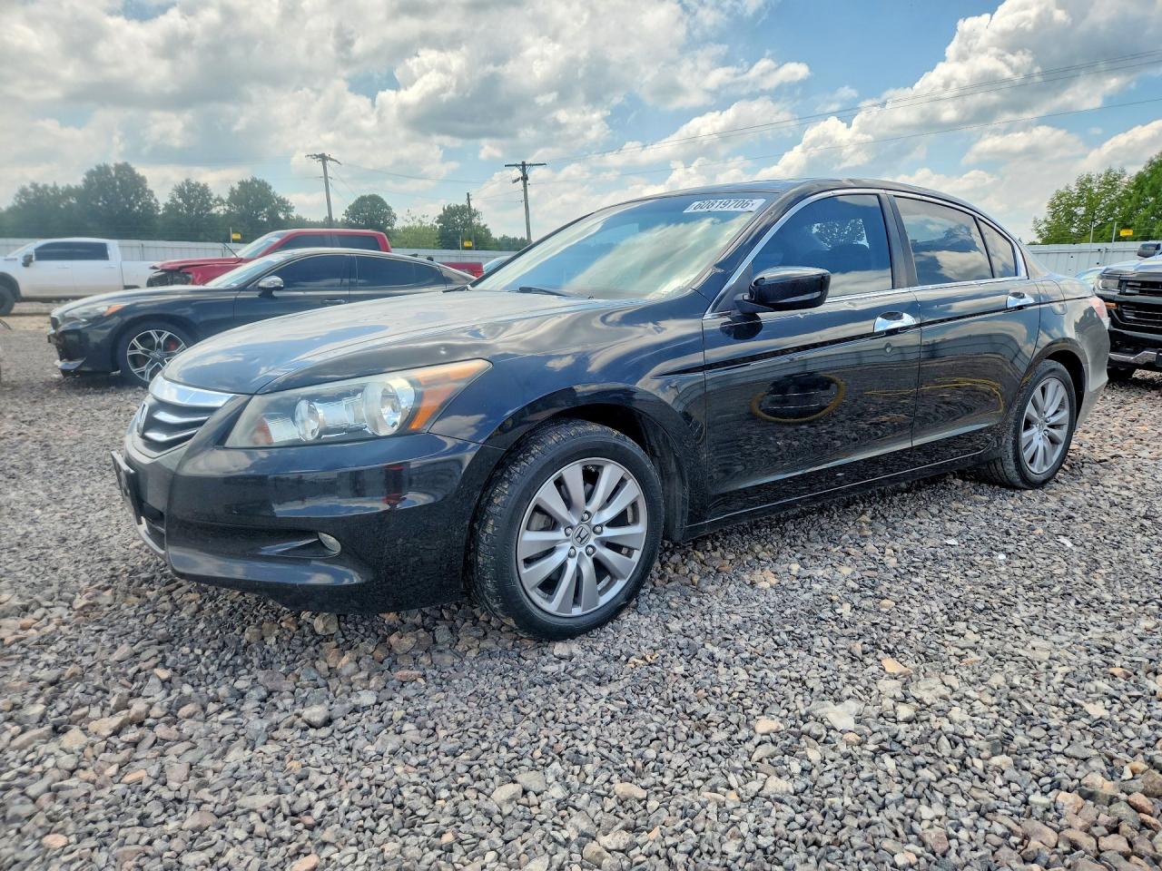 2012 Honda Accord Exl Black vin: 1HGCP3F86CA031468