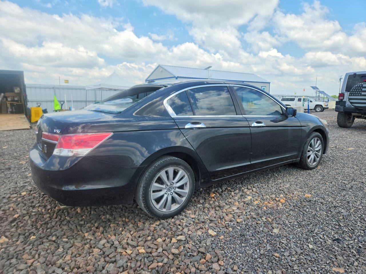 2012 Honda Accord Exl Black vin: 1HGCP3F86CA031468