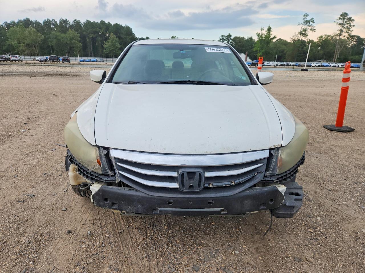 2012 Honda Accord Exl White vin: 1HGCP3F86CA042499