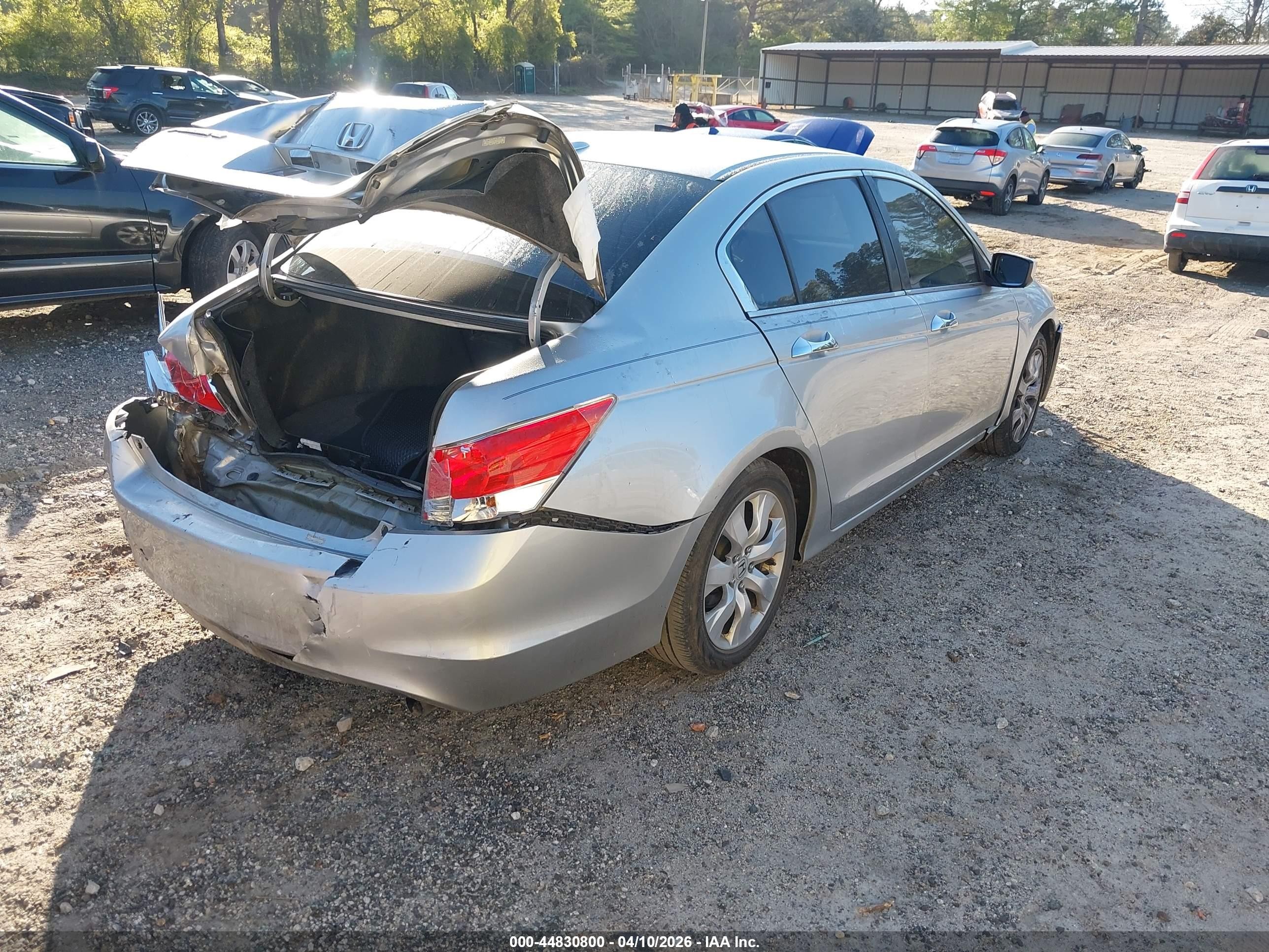 2010 Honda Accord 3.5 Ex-l Silver vin: 1HGCP3F87AA005801