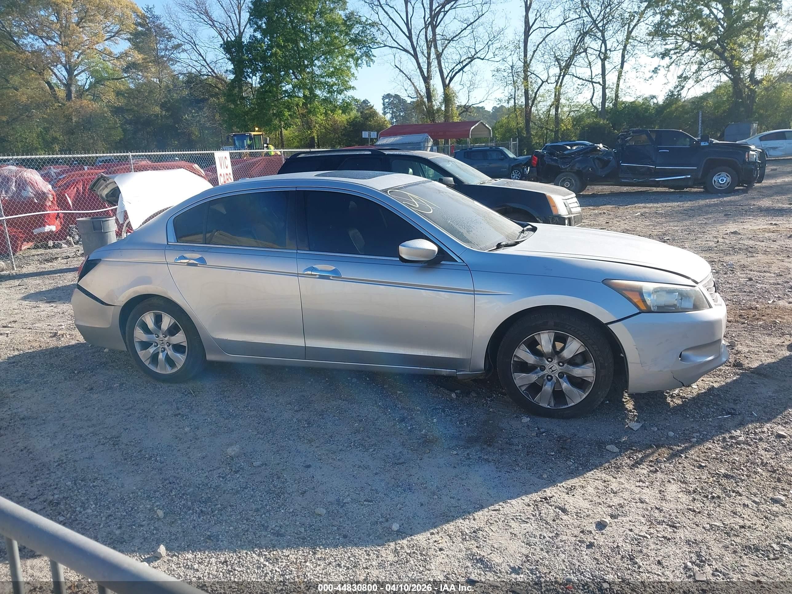 2010 Honda Accord 3.5 Ex-l Silver vin: 1HGCP3F87AA005801