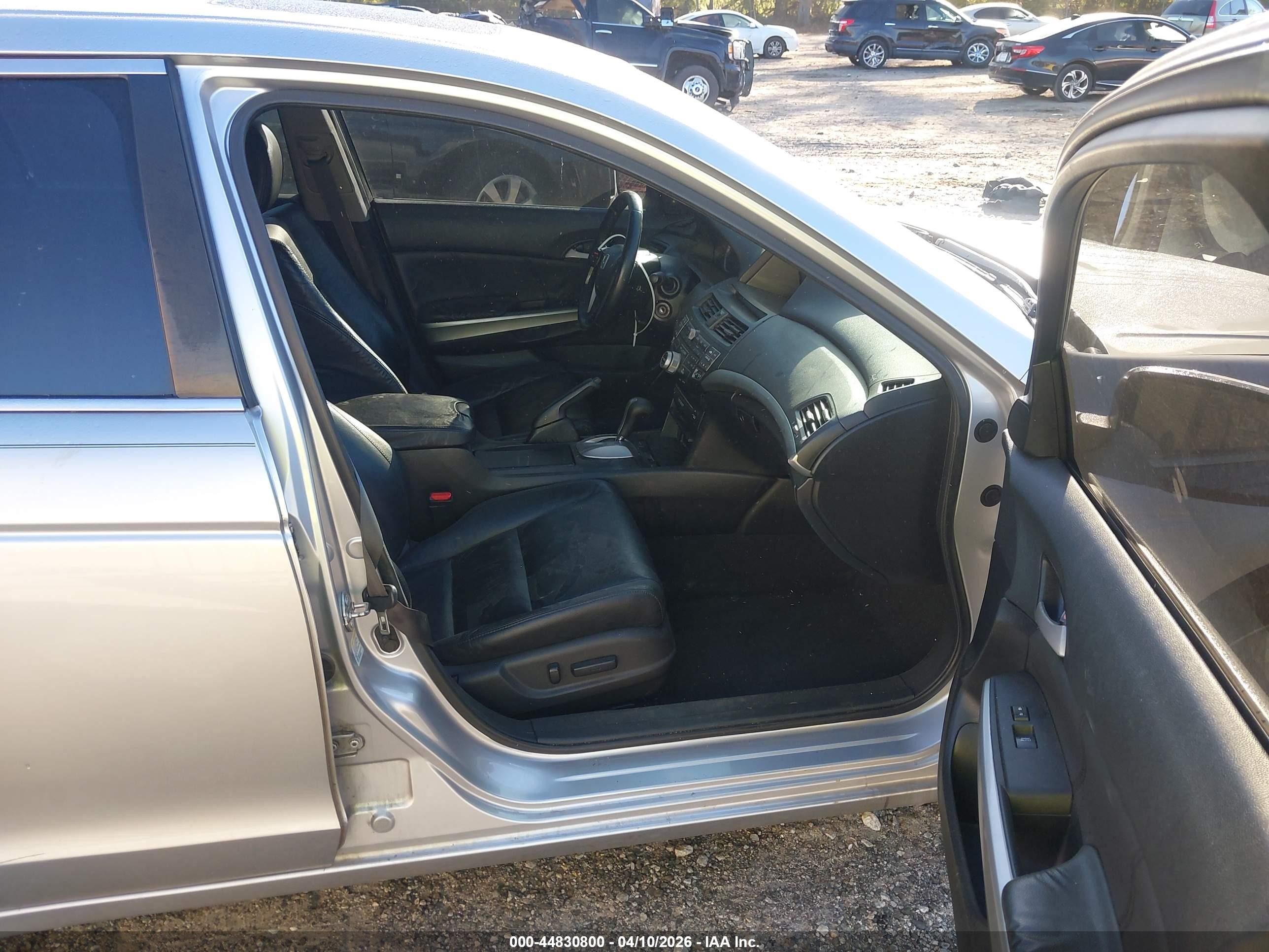 2010 Honda Accord 3.5 Ex-l Silver vin: 1HGCP3F87AA005801