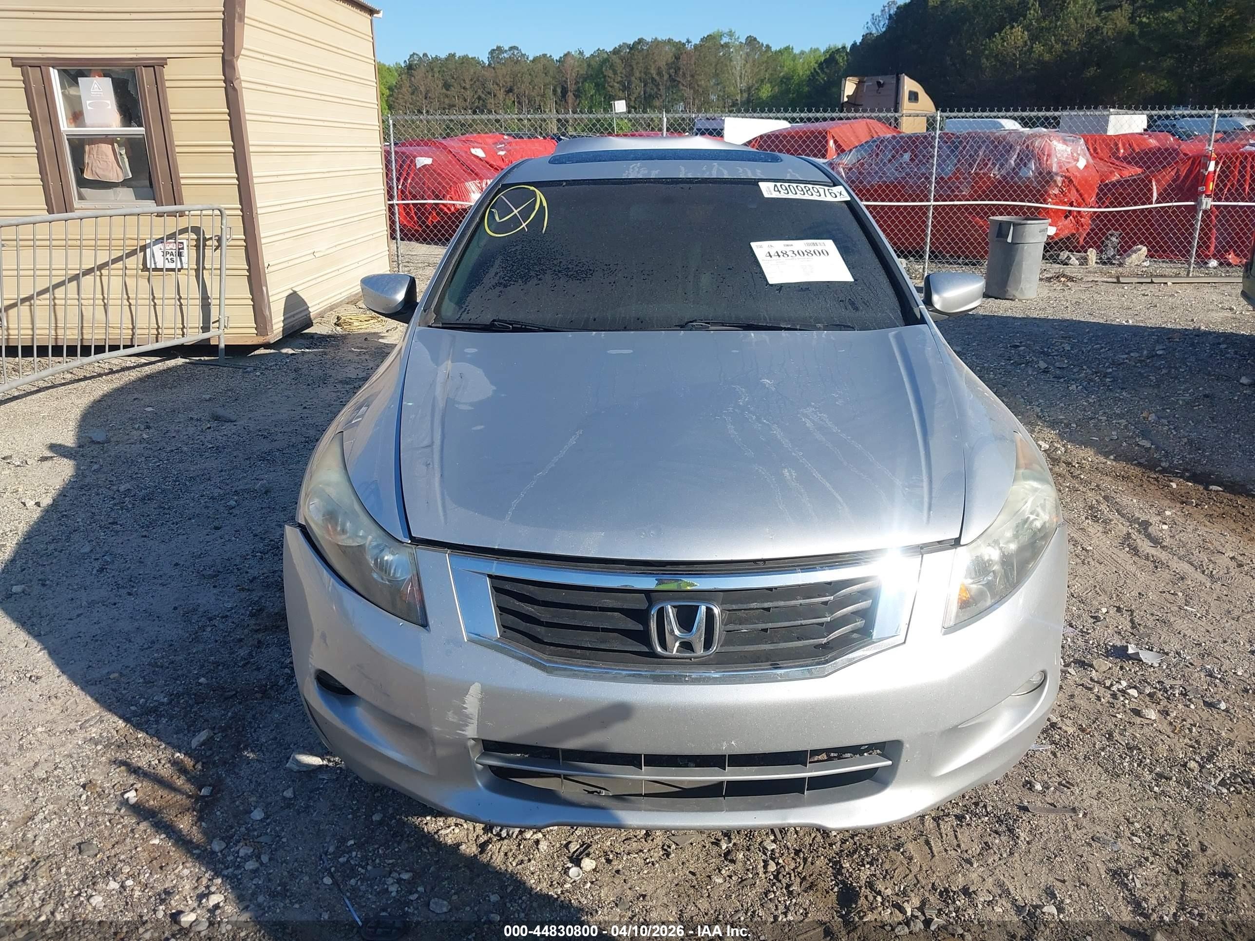 2010 Honda Accord 3.5 Ex-l Silver vin: 1HGCP3F87AA005801