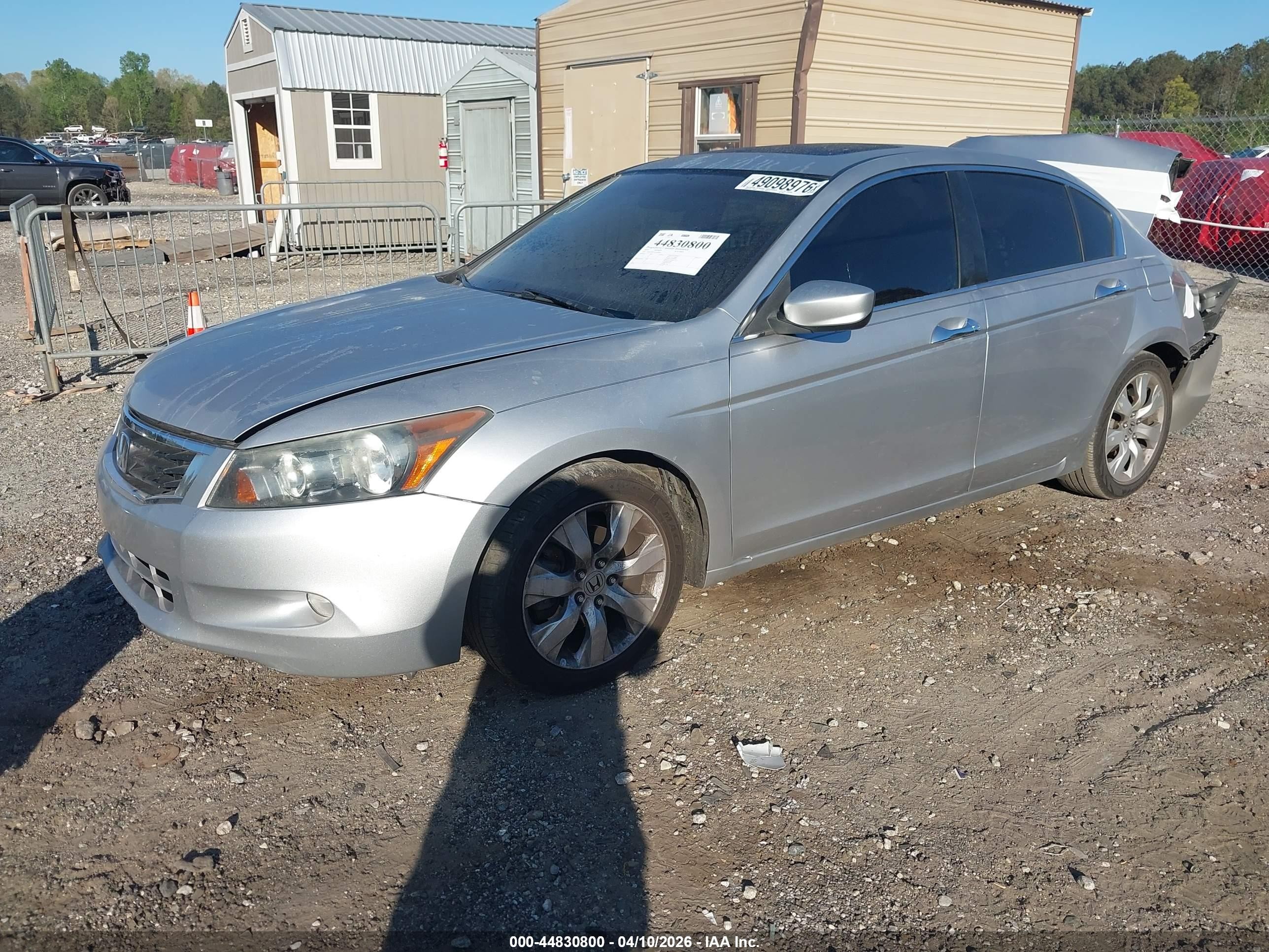 2010 Honda Accord 3.5 Ex-l Silver vin: 1HGCP3F87AA005801