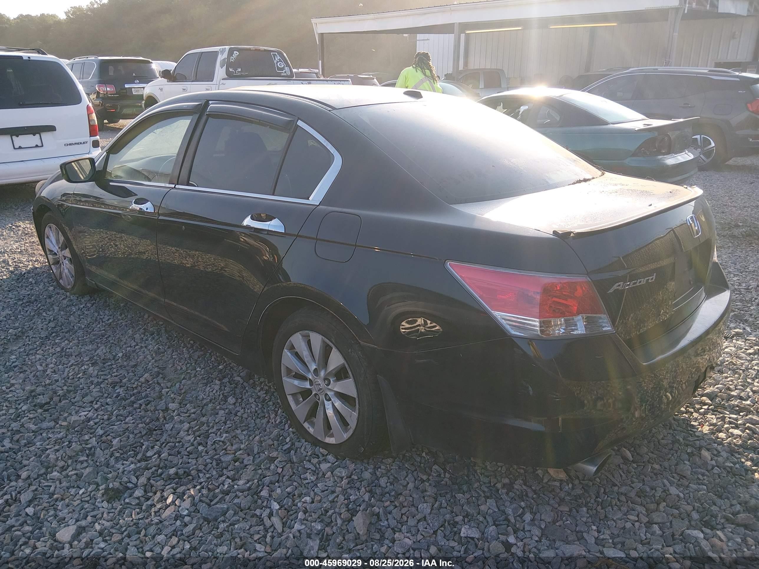 2010 Honda Accord 3.5 Ex-l Beige vin: 1HGCP3F87AA008097