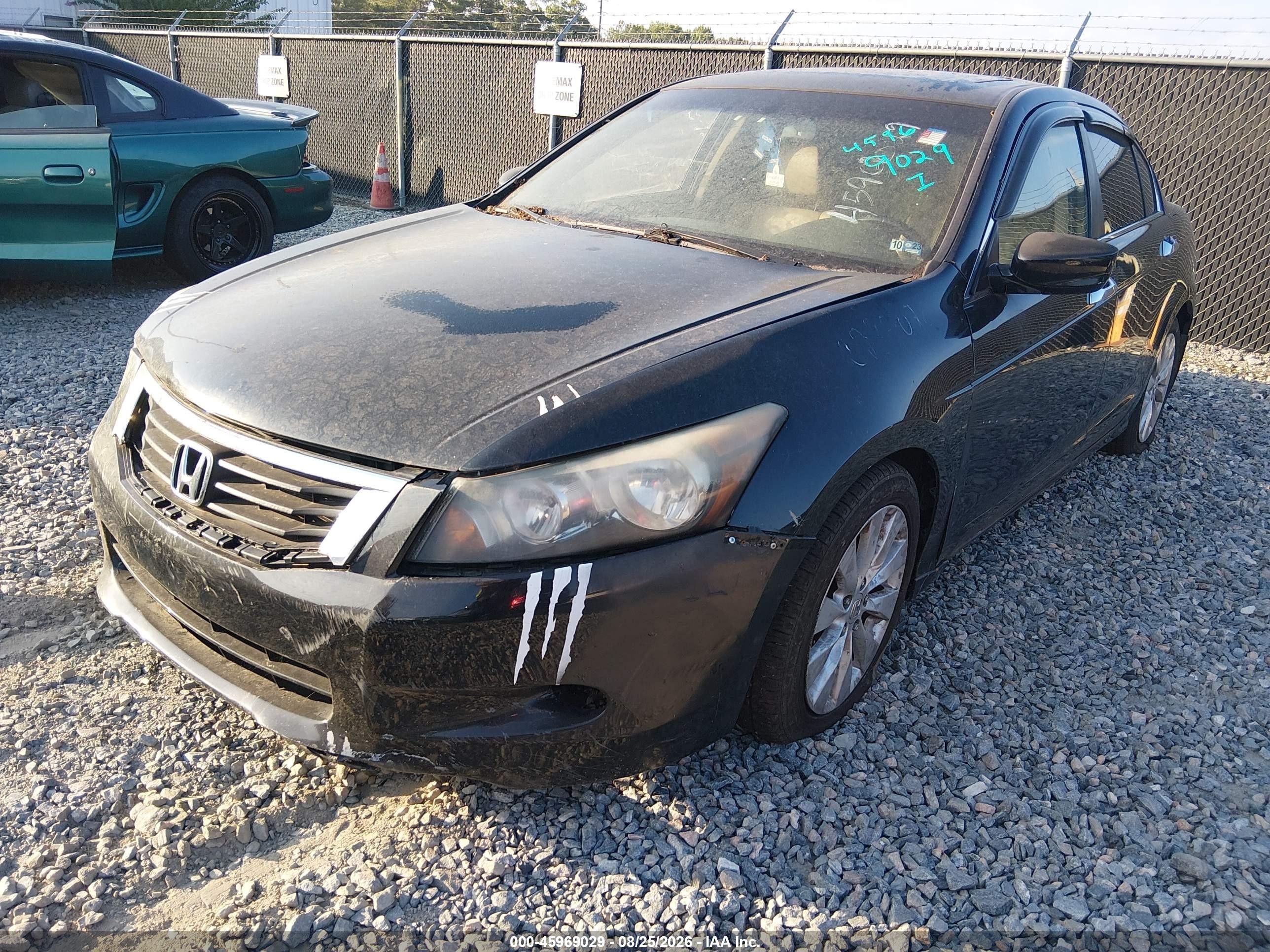 2010 Honda Accord 3.5 Ex-l Beige vin: 1HGCP3F87AA008097