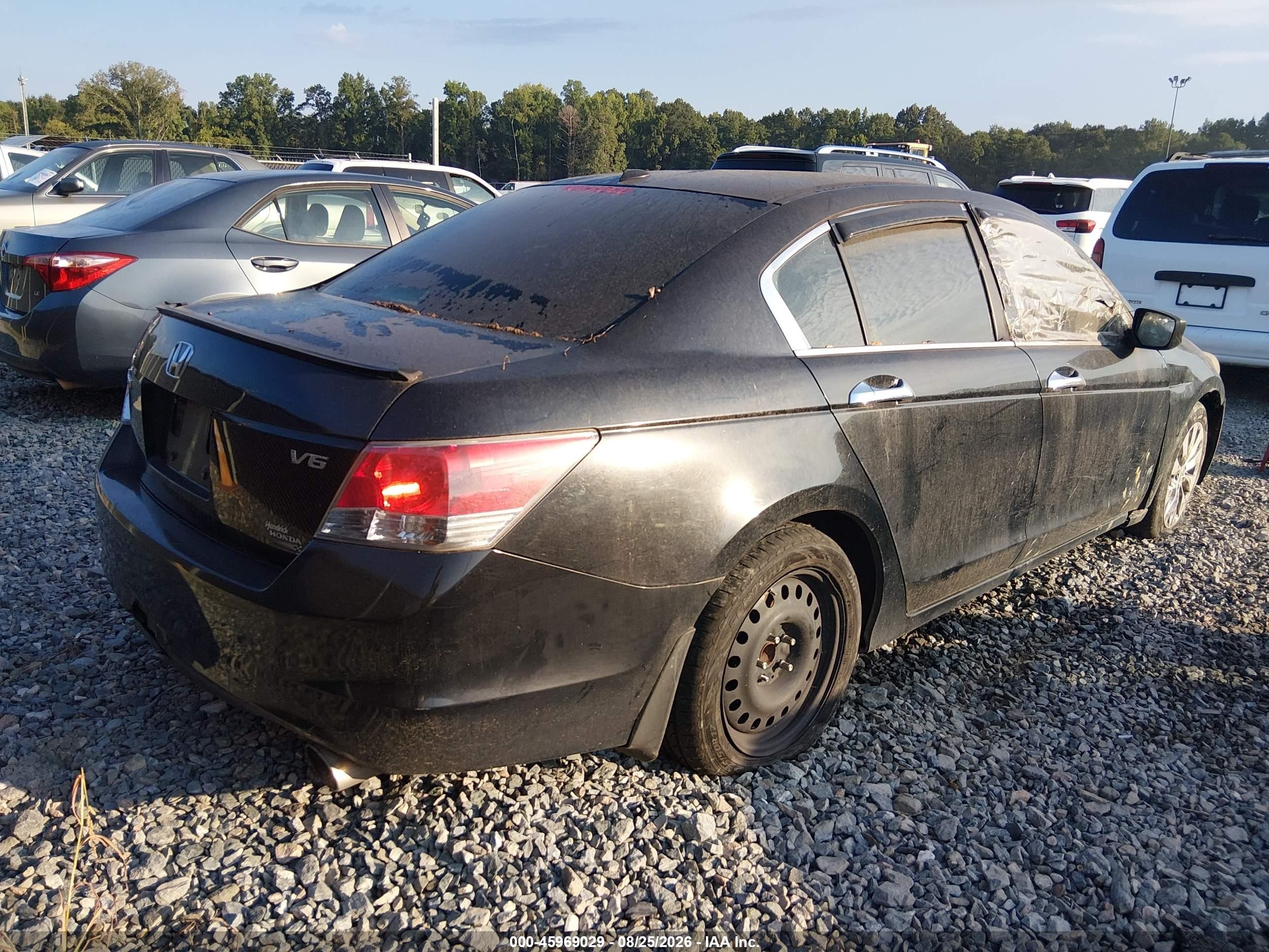2010 Honda Accord 3.5 Ex-l Beige vin: 1HGCP3F87AA008097