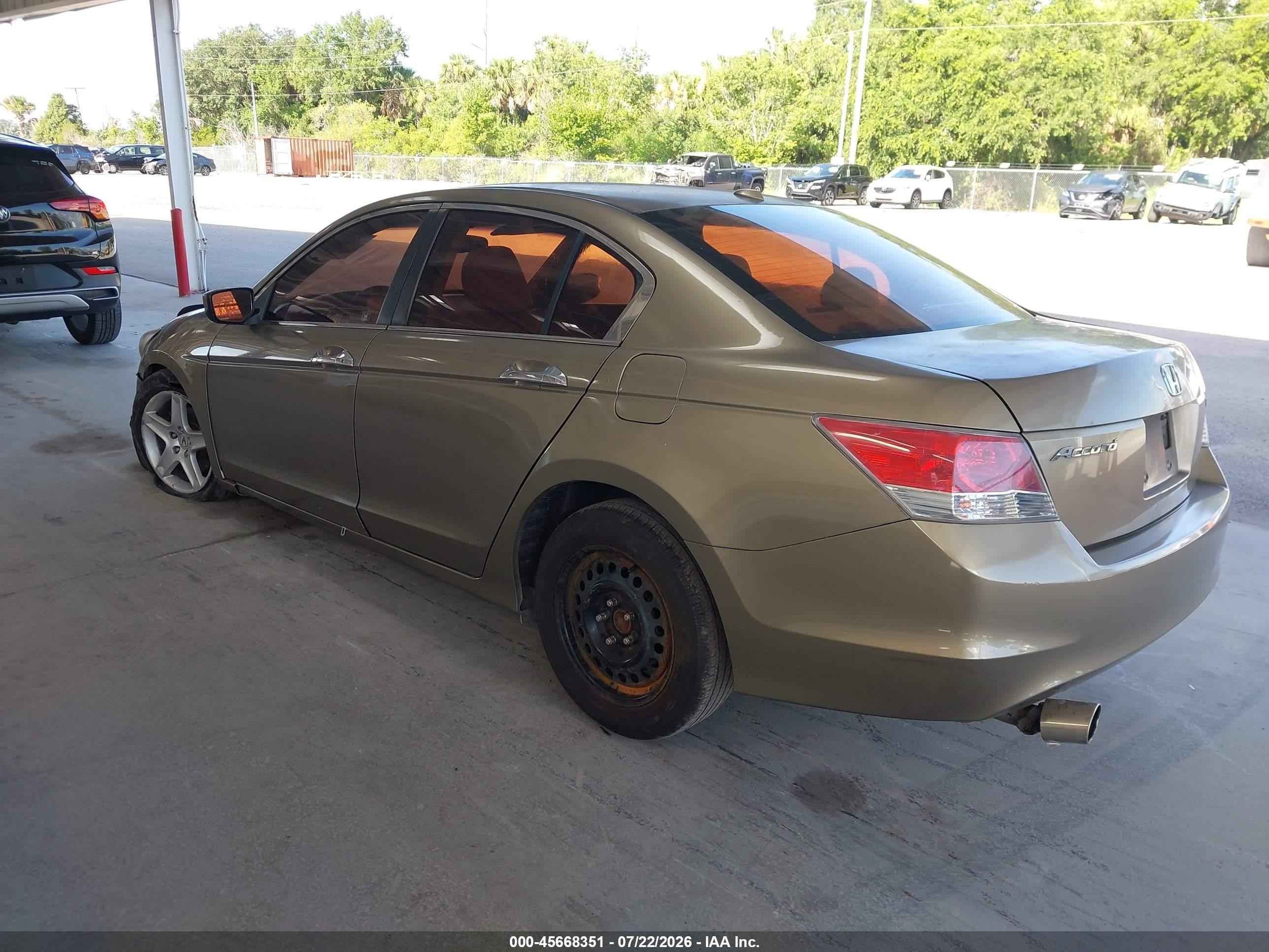 2010 Honda Accord 3.5 Ex-l Золотой vin: 1HGCP3F87AA016121