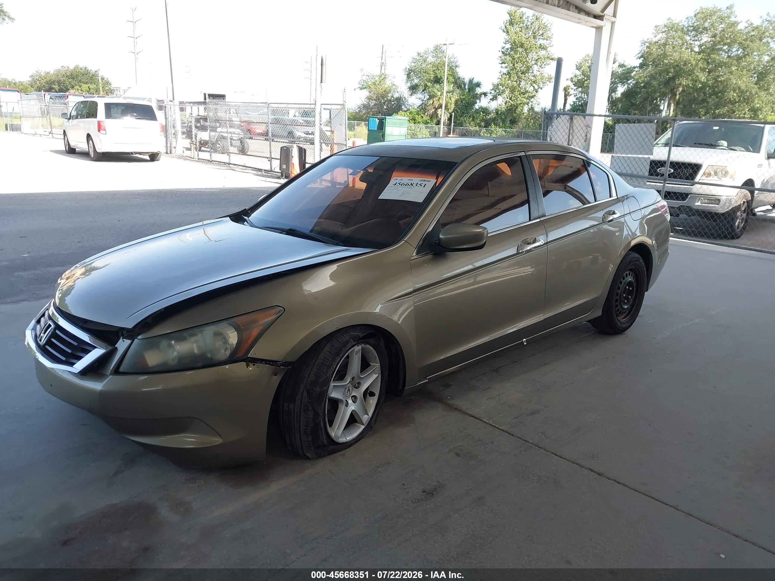 2010 Honda Accord 3.5 Ex-l Золотой vin: 1HGCP3F87AA016121