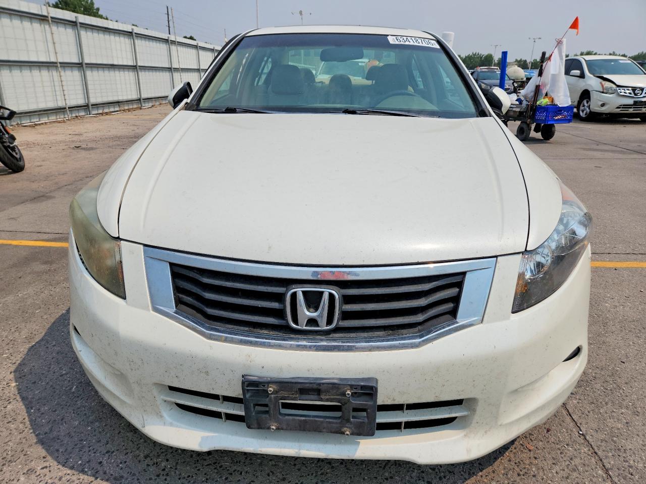 2010 Honda Accord Exl White vin: 1HGCP3F87AA024834