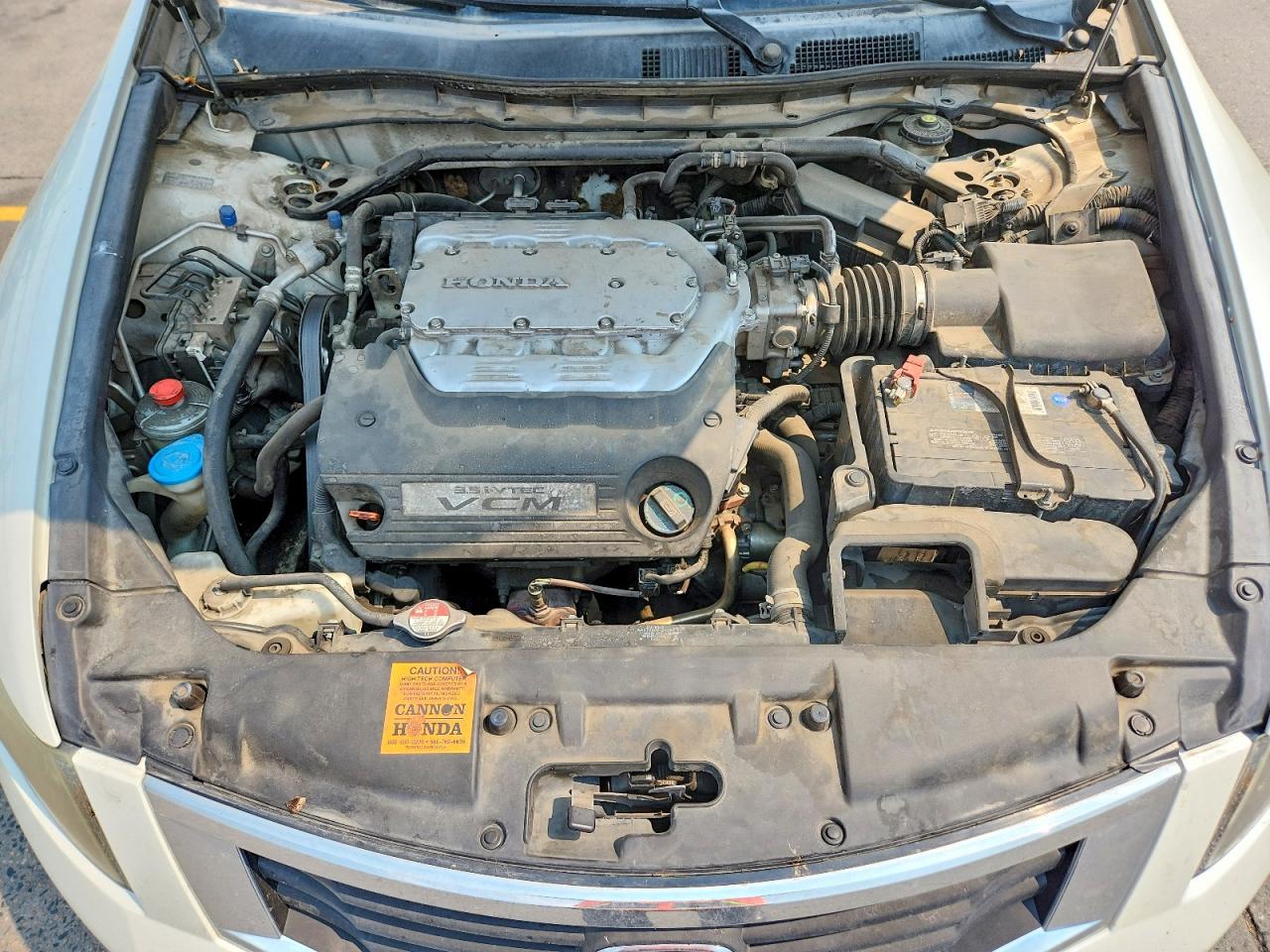 2010 Honda Accord Exl White vin: 1HGCP3F87AA024834