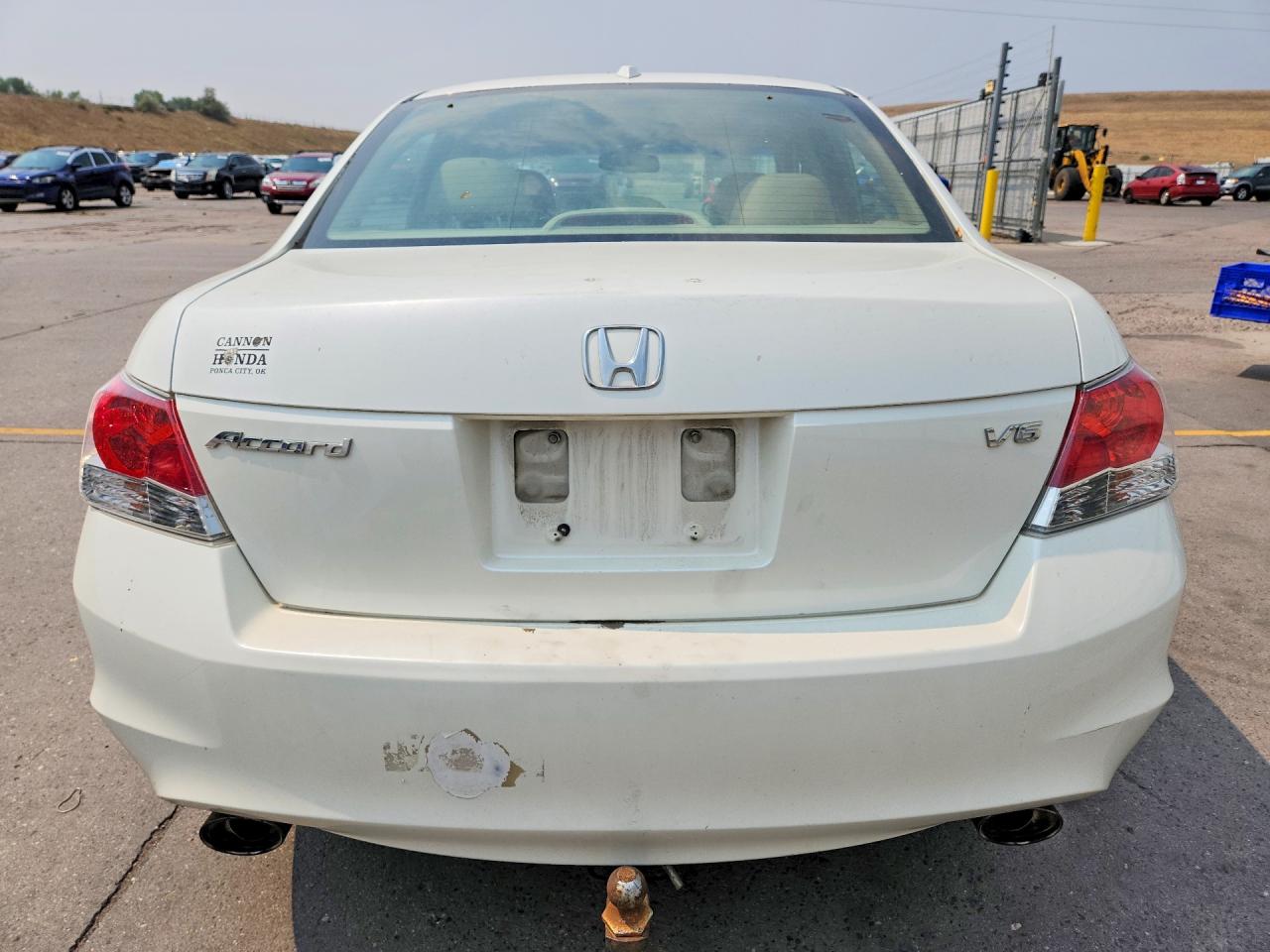 2010 Honda Accord Exl White vin: 1HGCP3F87AA024834